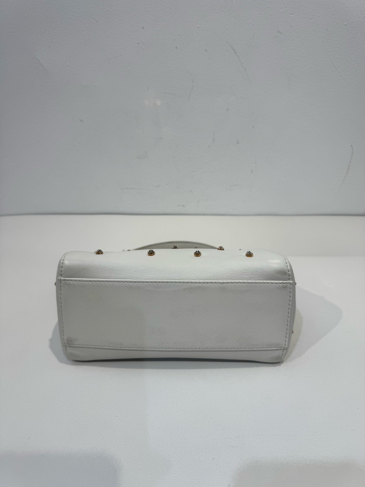 Fendi - Peekaboo - Leather - White - (mini)