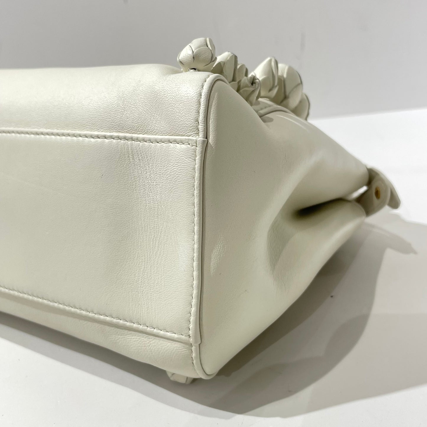 Fendi - Peekaboo - Leather - White - (mini)
