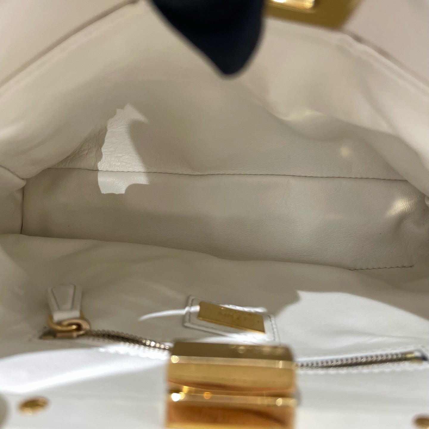 Fendi - Peekaboo - Leather - White - (mini)