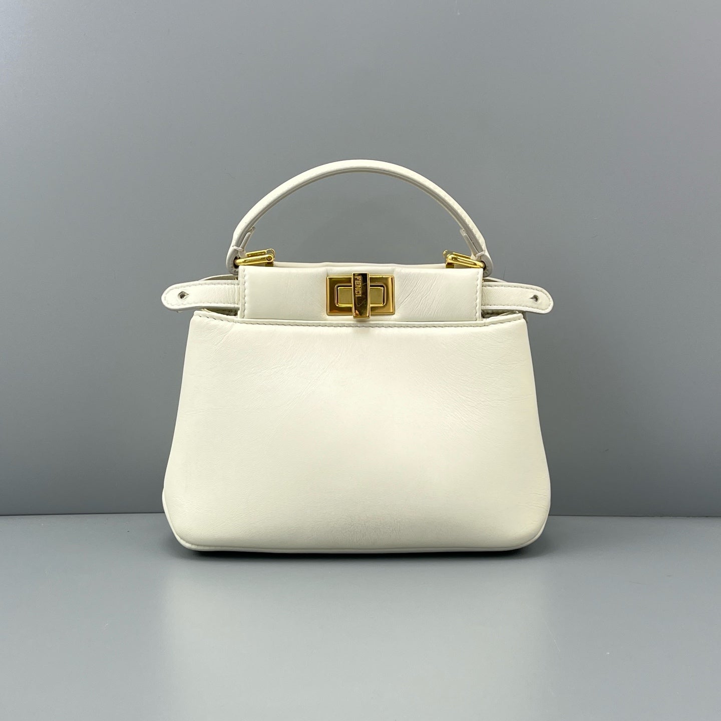 Fendi - Peekaboo - Leather - White - (small)