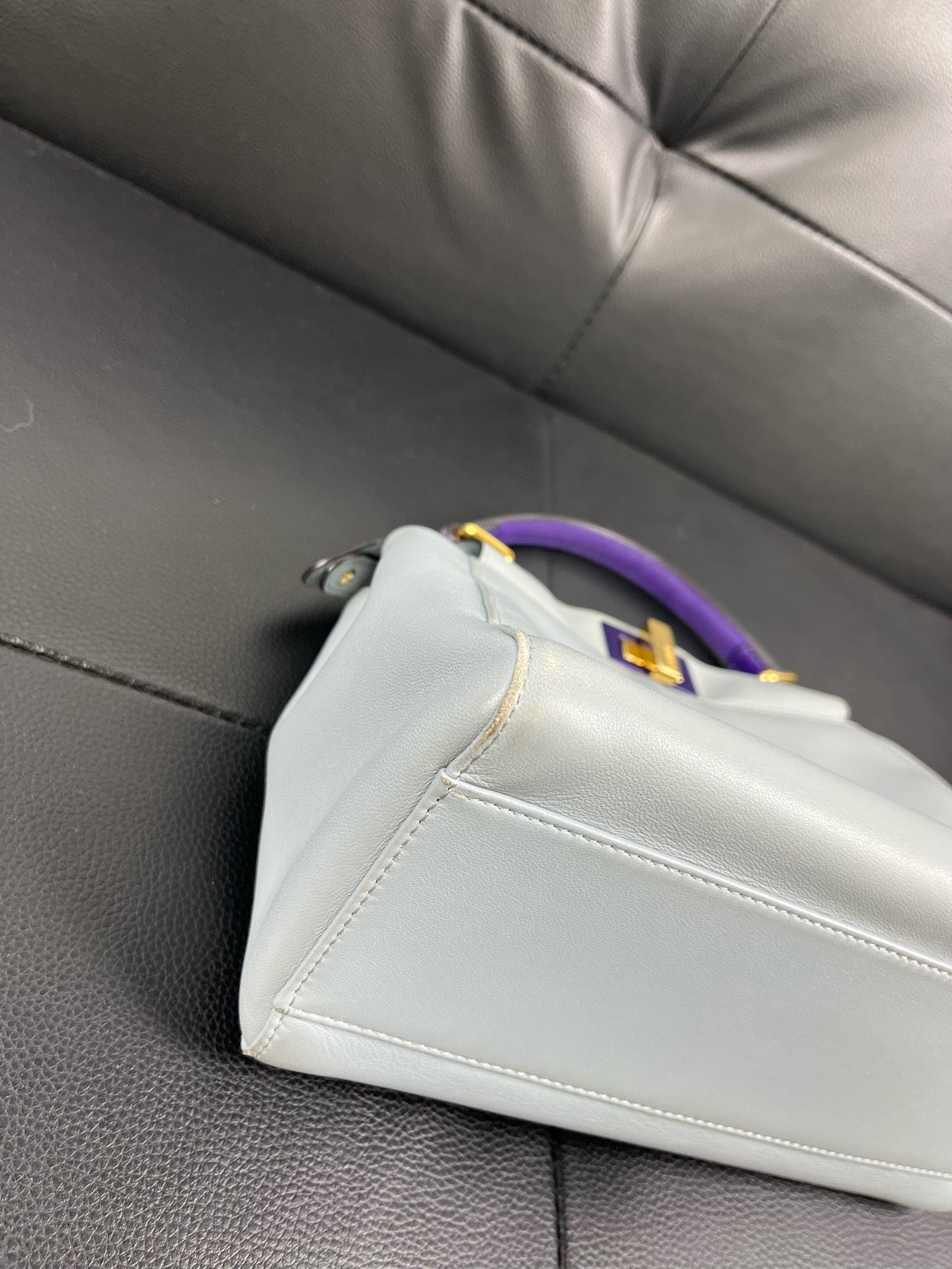 Fendi - Peekaboo - Leather - White - (small)