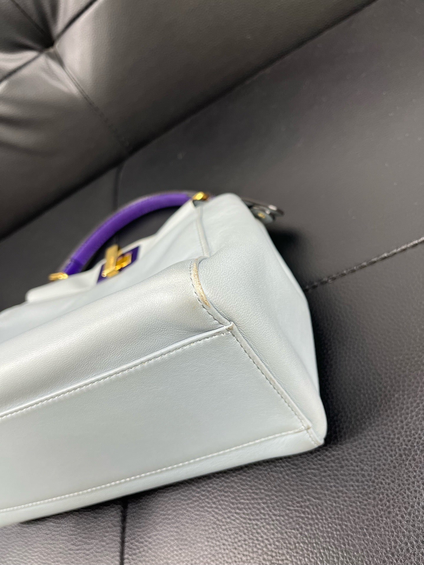 Fendi - Peekaboo - Leather - White - (small)