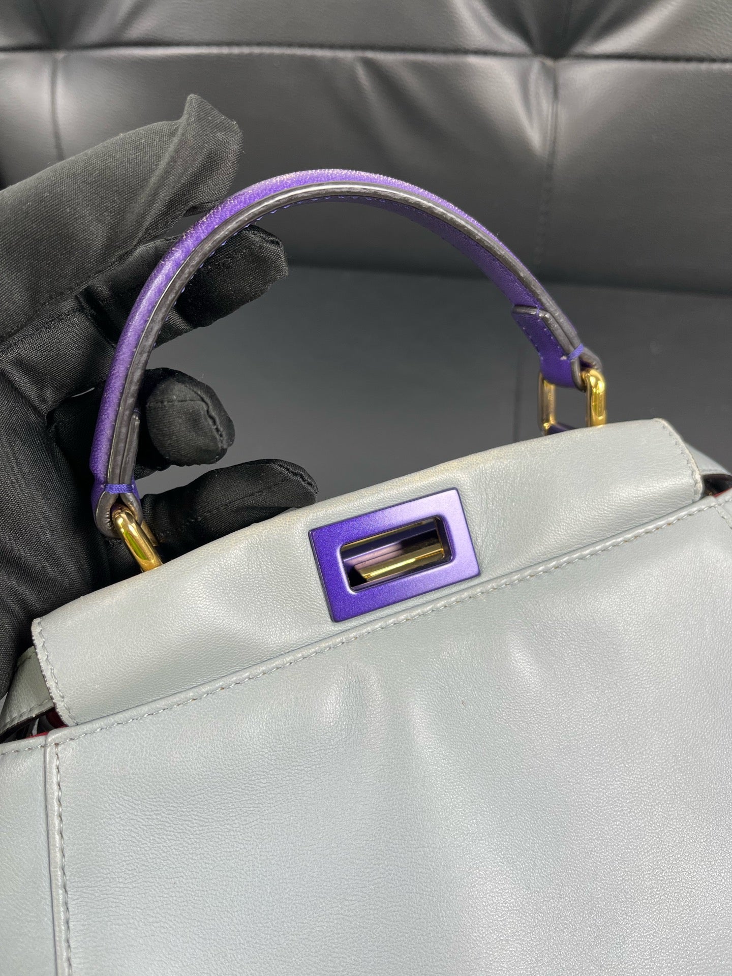 Fendi - Peekaboo - Leather - White - (small)