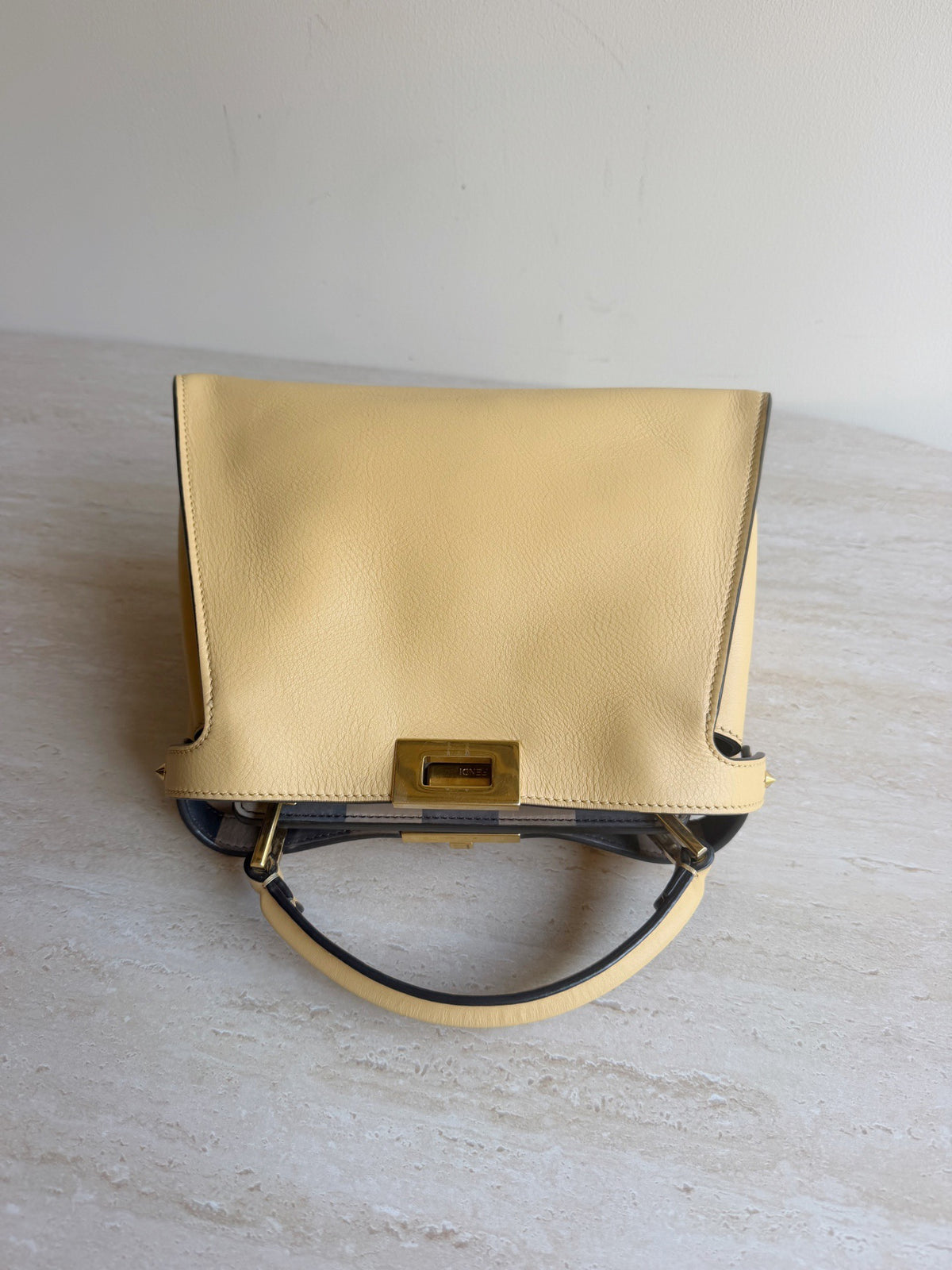 Fendi - Peekaboo - Leather - Yellow