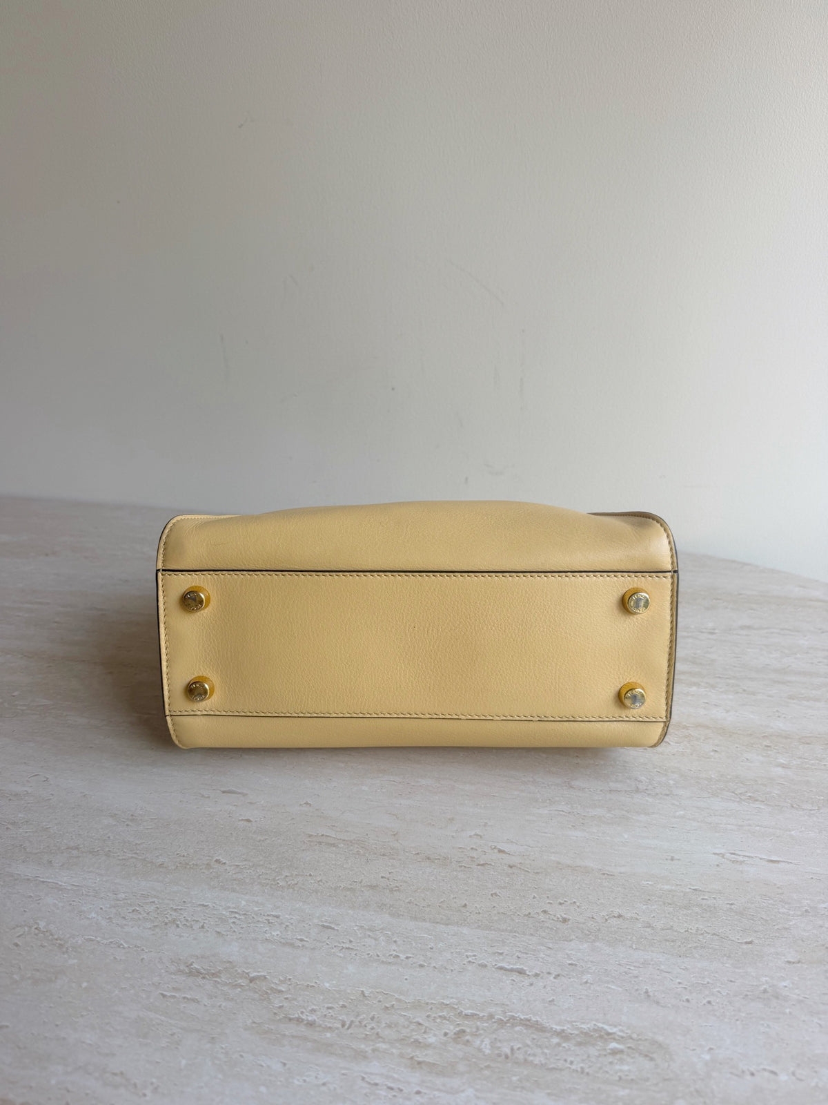 Fendi - Peekaboo - Leather - Yellow