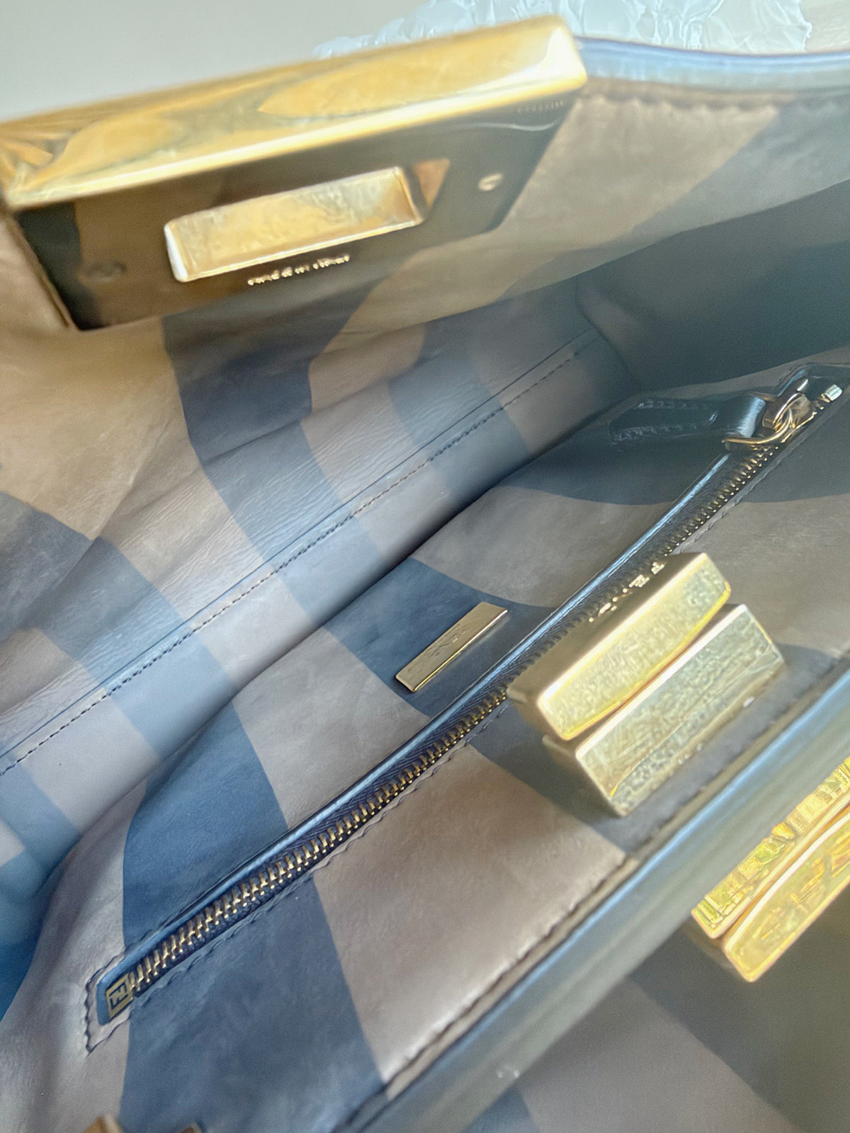 Fendi - Peekaboo - Leather - Yellow