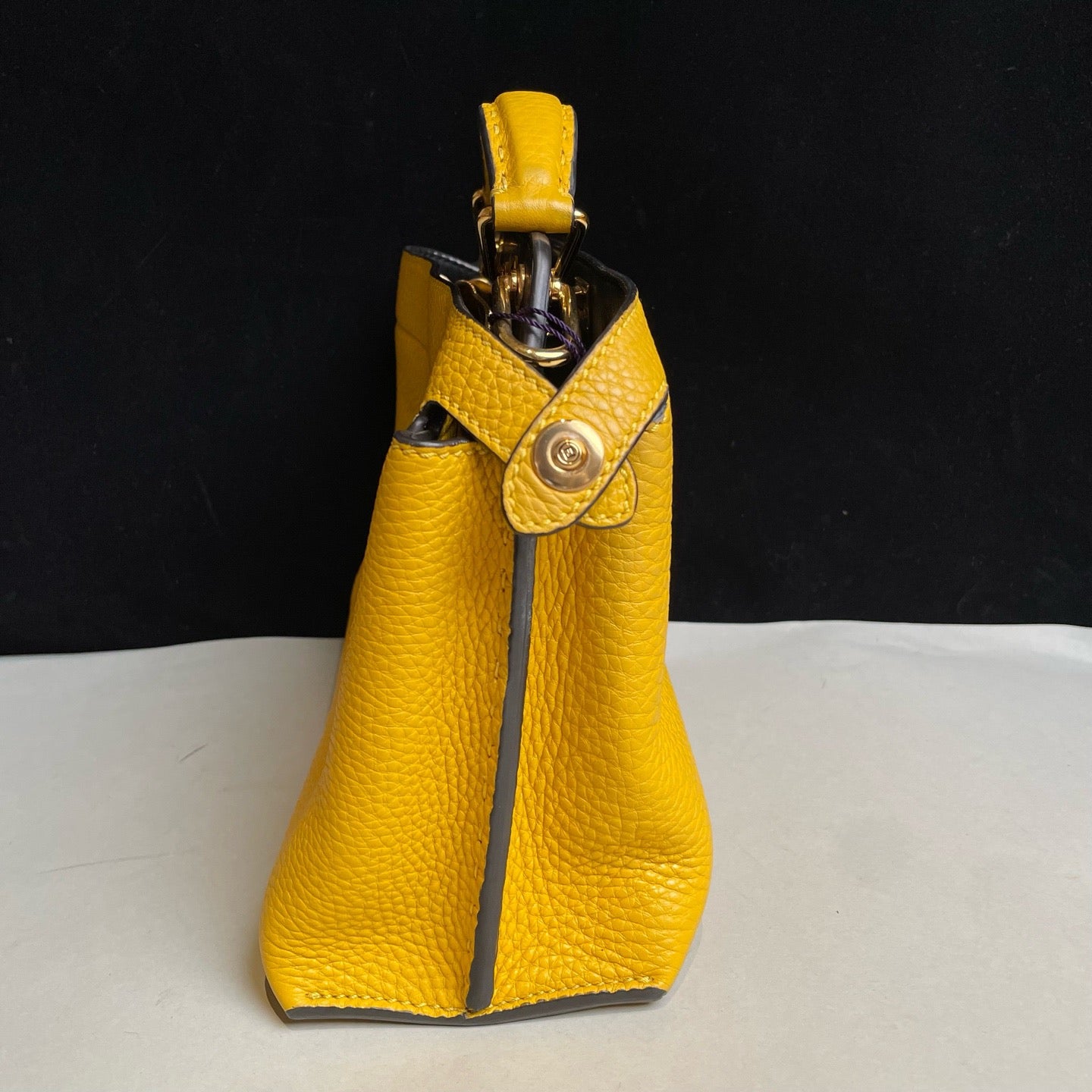 Fendi - Peekaboo - Leather - Yellow - (Medium)