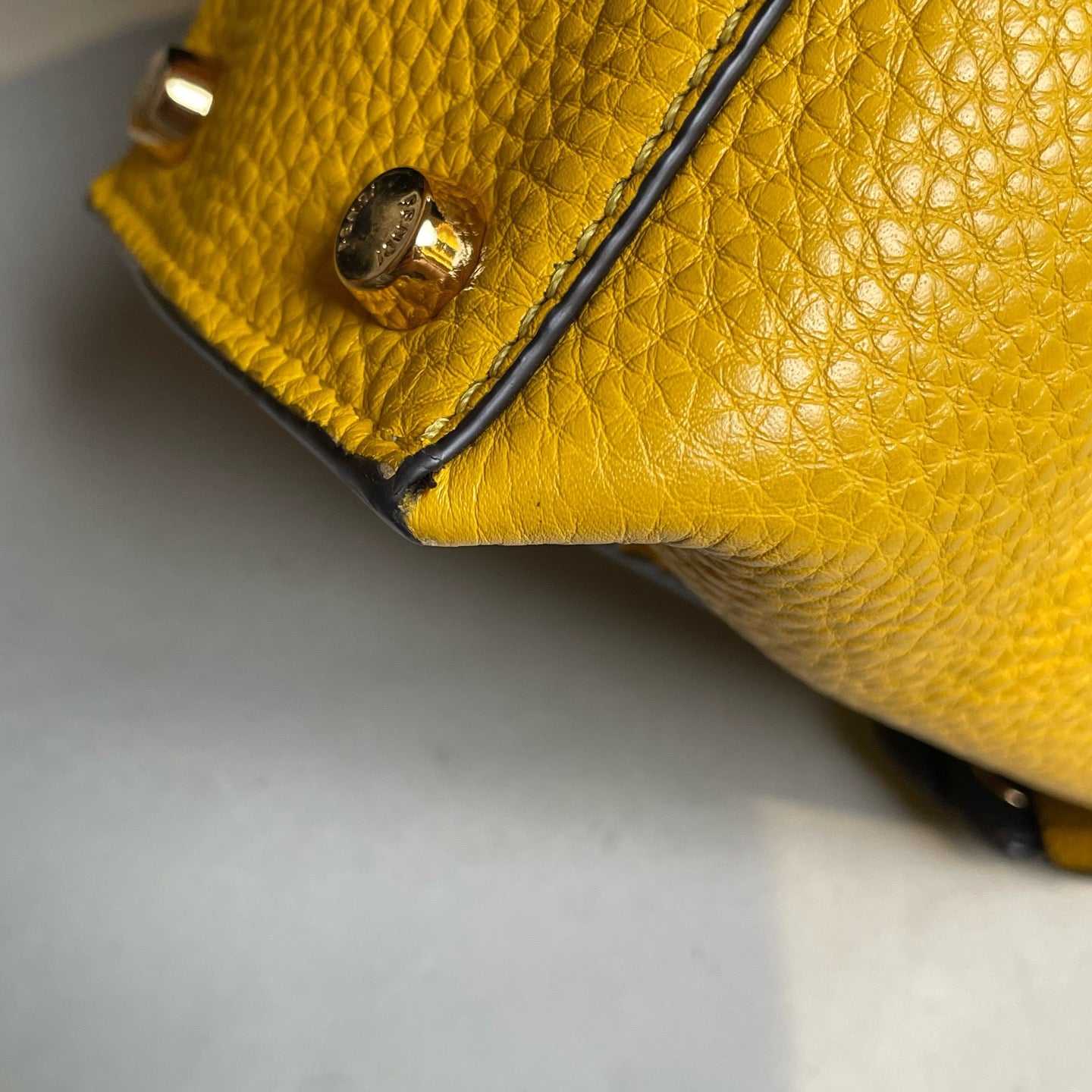 Fendi - Peekaboo - Leather - Yellow - (Medium)