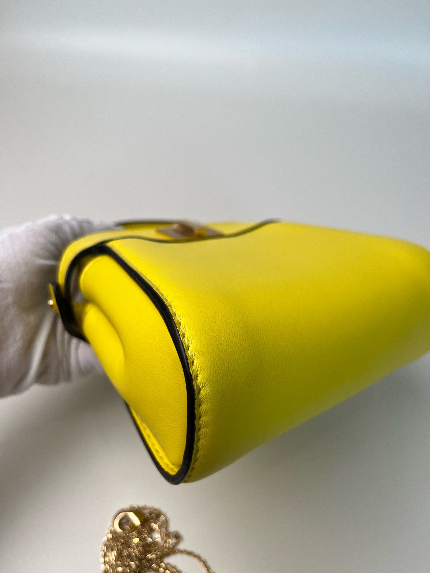 Fendi - Peekaboo - Leather - Yellow - (mini)