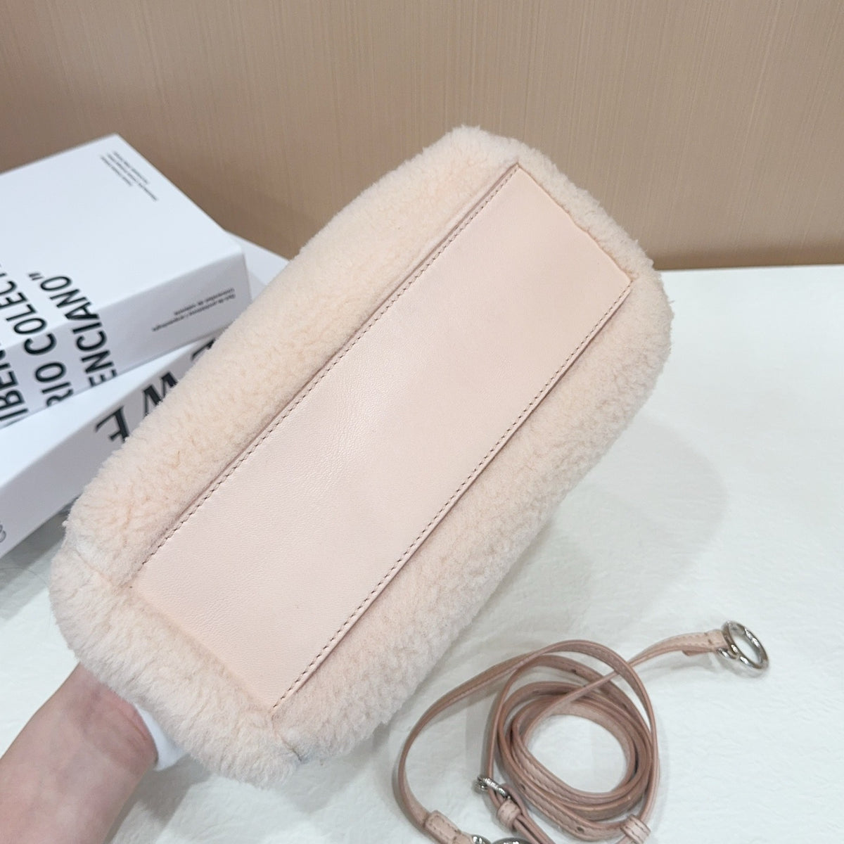 Fendi - Peekaboo Limited Edition - Fur - Shearling - Pink