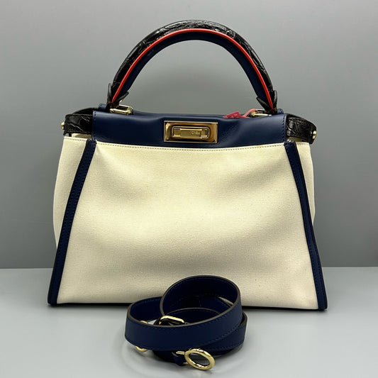 Fendi - Peekaboo Medium - Cloth - Multicolour - (medium)