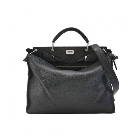 Fendi - Peekaboo Medium - Leather - Black - (medium)