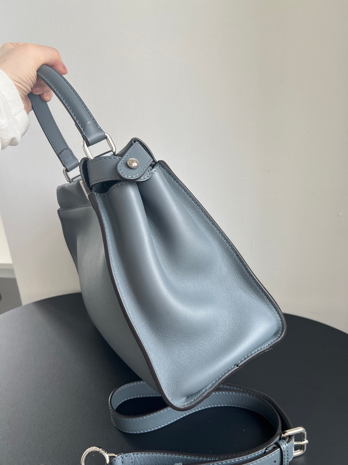 Fendi - Peekaboo Medium - Leather - Blue - (medium)