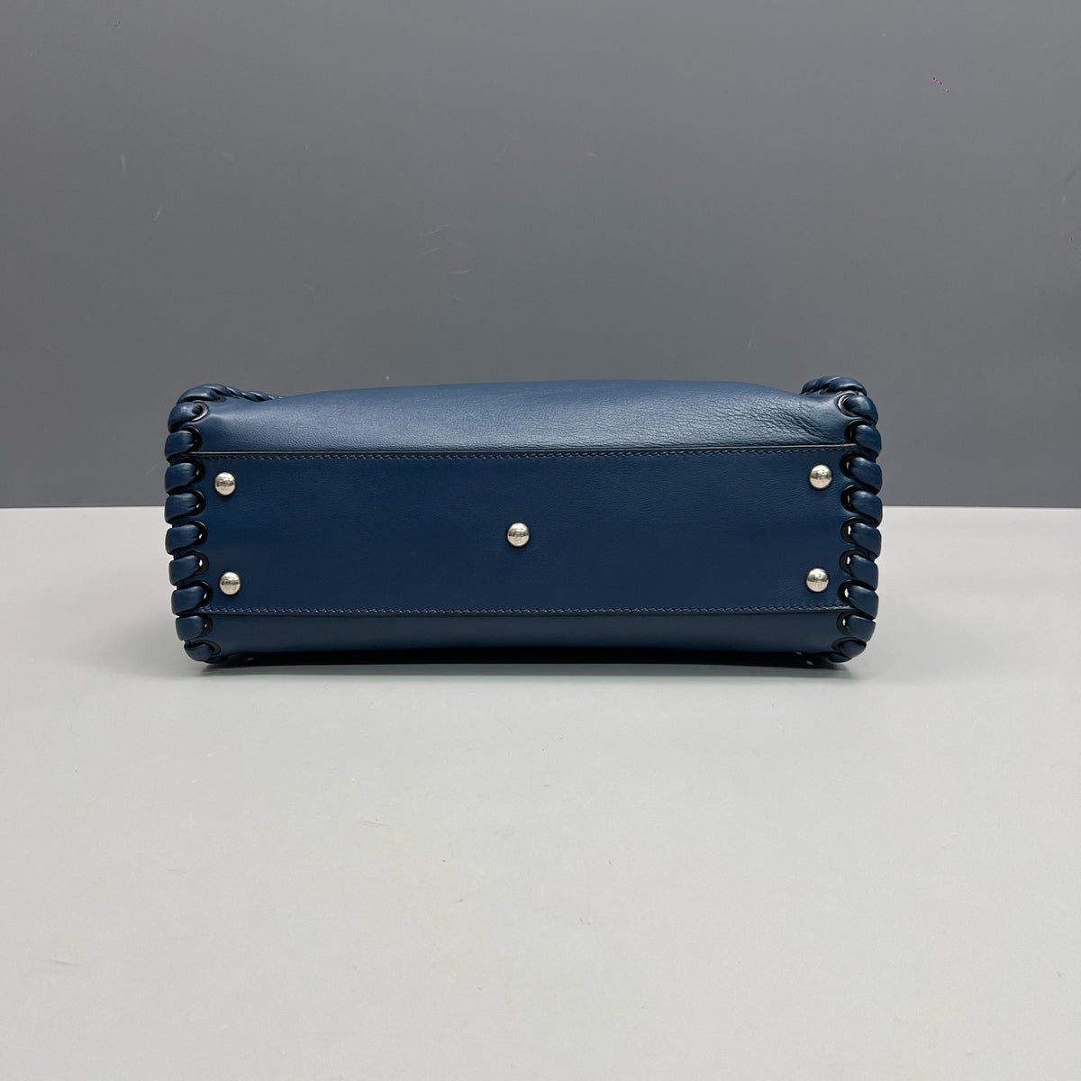 Fendi - Peekaboo Medium - Leather - Blue - (Medium)