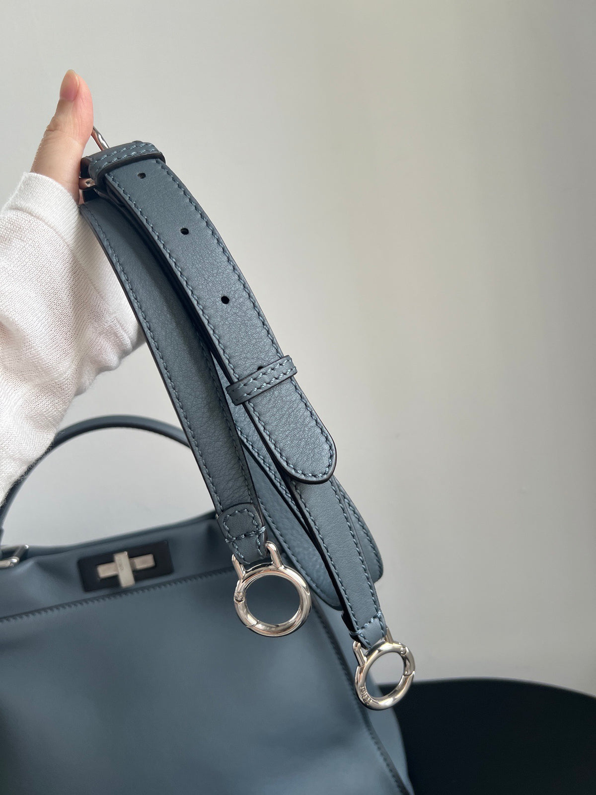 Fendi - Peekaboo Medium - Leather - Blue - (medium)