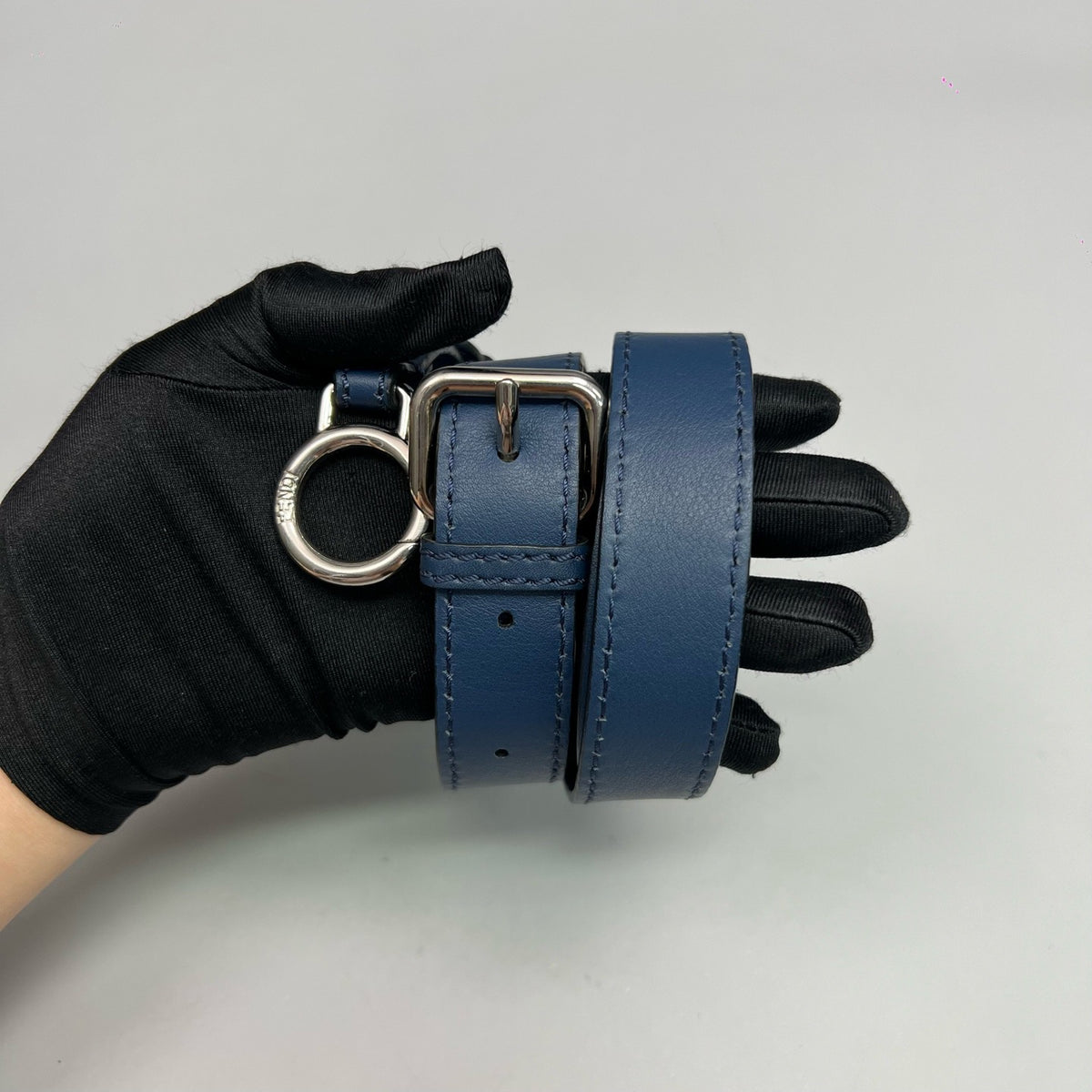 Fendi - Peekaboo Medium - Leather - Blue - (Medium)