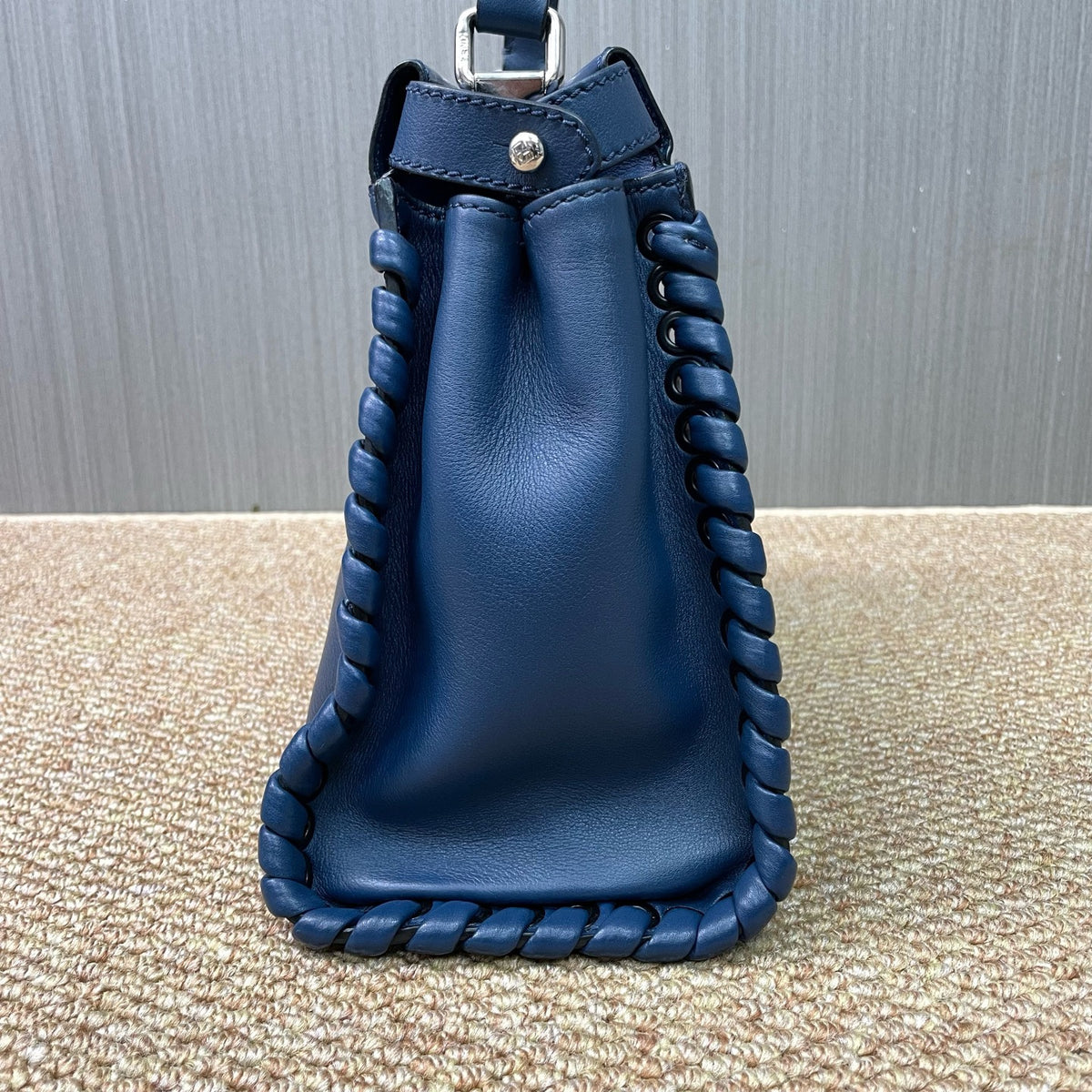 Fendi - Peekaboo Medium - Leather - Blue - (Medium)