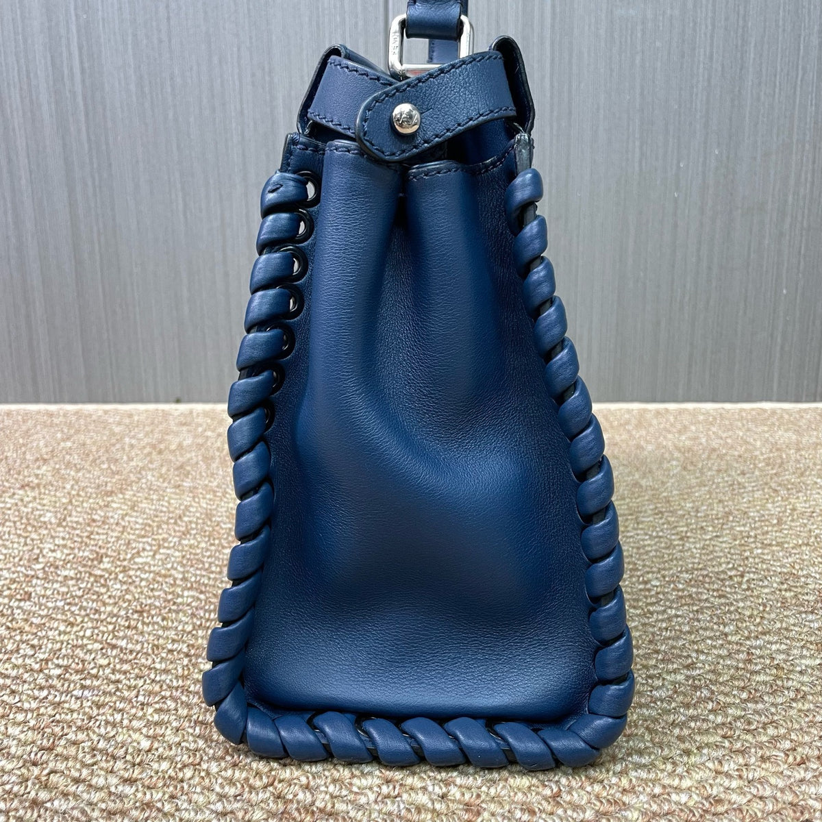 Fendi - Peekaboo Medium - Leather - Blue - (Medium)