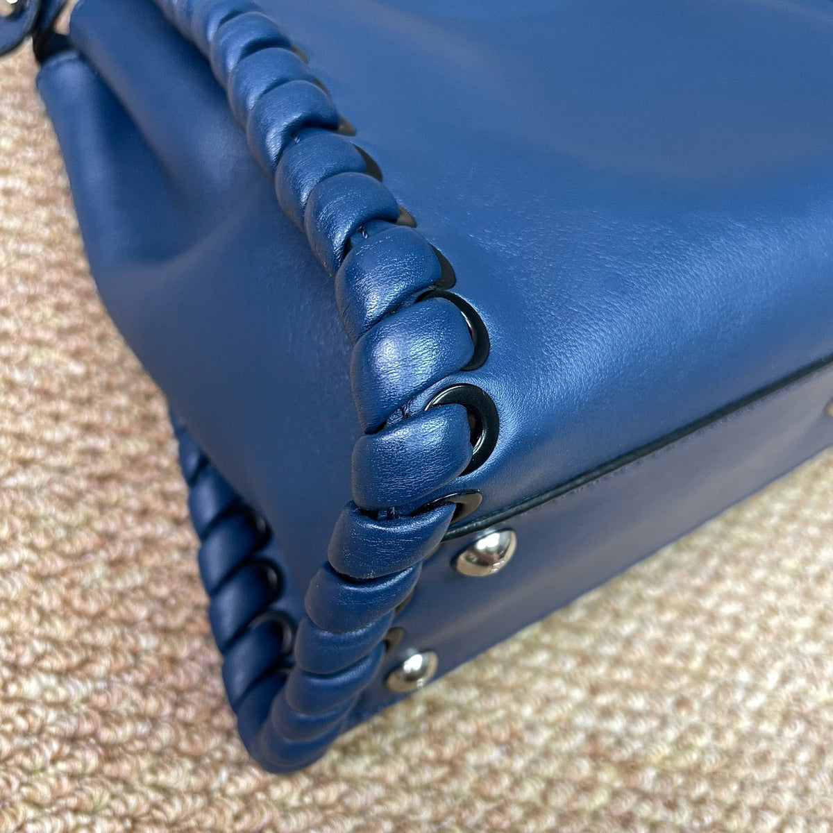 Fendi - Peekaboo Medium - Leather - Blue - (Medium)