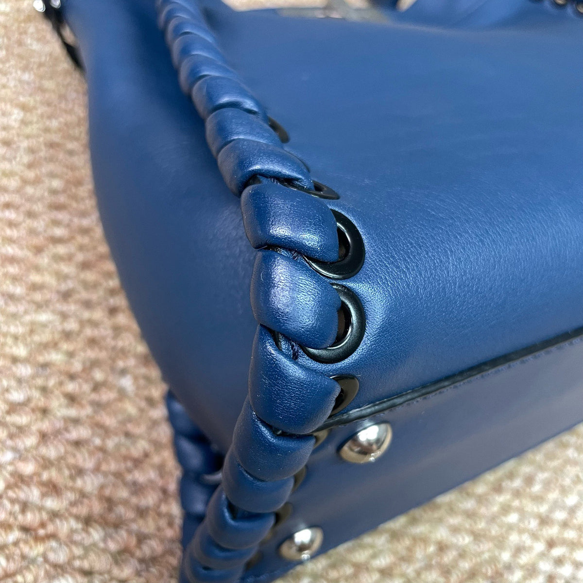 Fendi - Peekaboo Medium - Leather - Blue - (Medium)