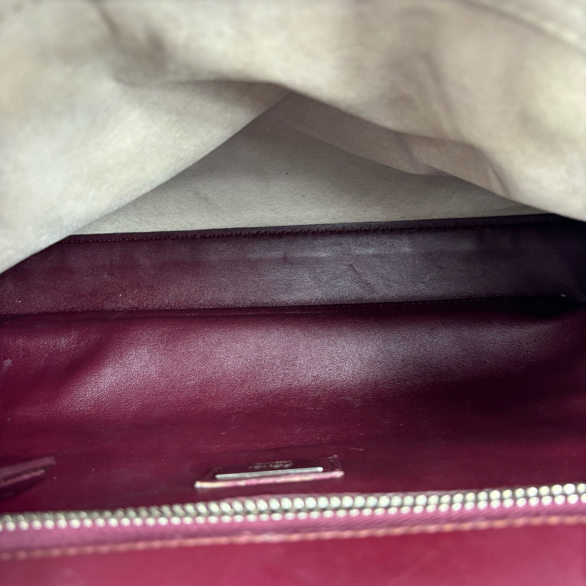 Fendi - Peekaboo Medium - Leather - Grey - (Medium)