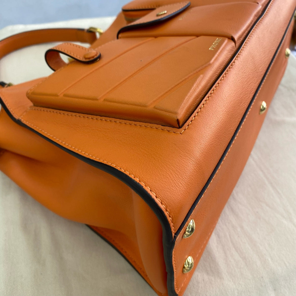 Fendi - Peekaboo Medium - Leather - Orange - (medium)