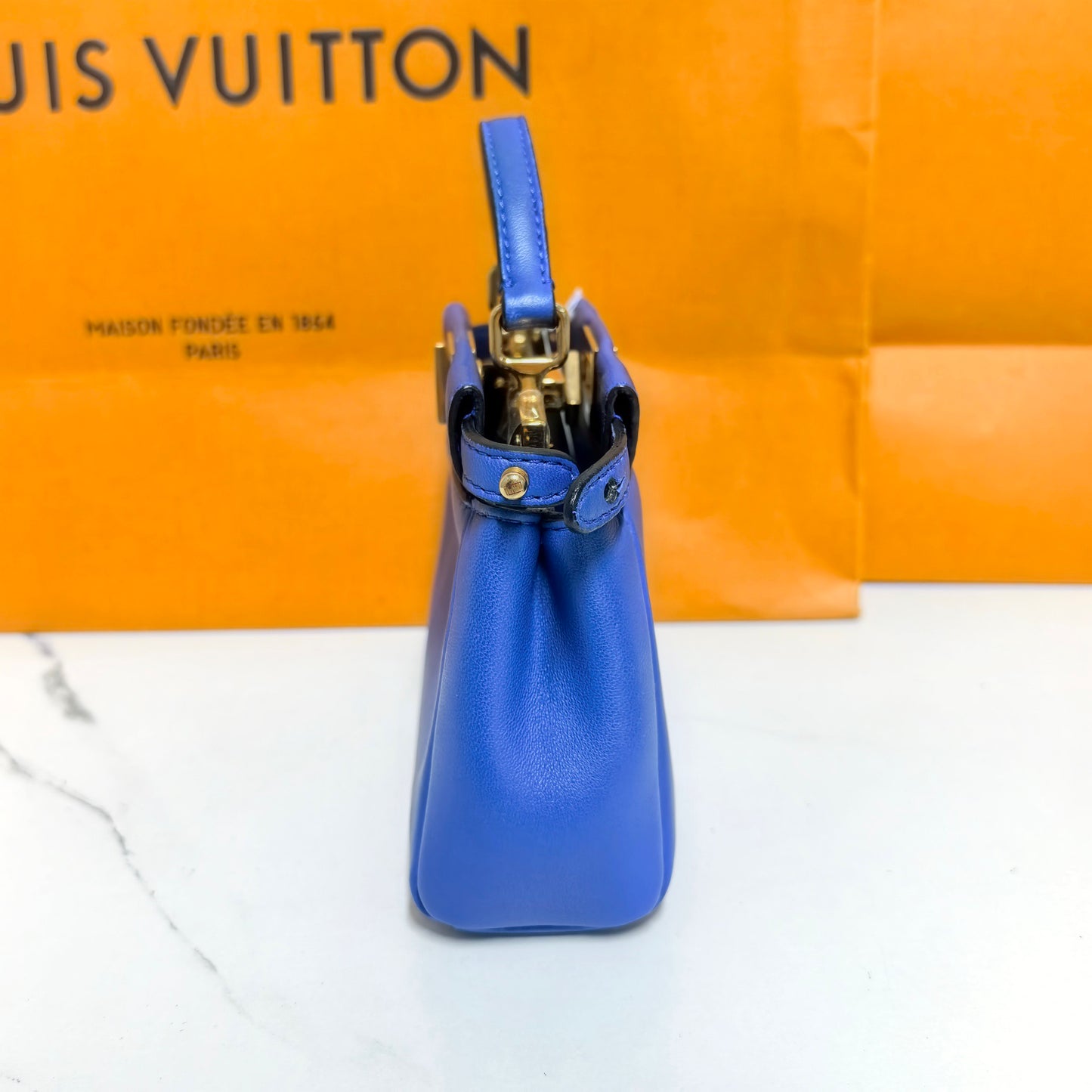 Fendi - Peekaboo Micro - Leather - Blue - (micro)