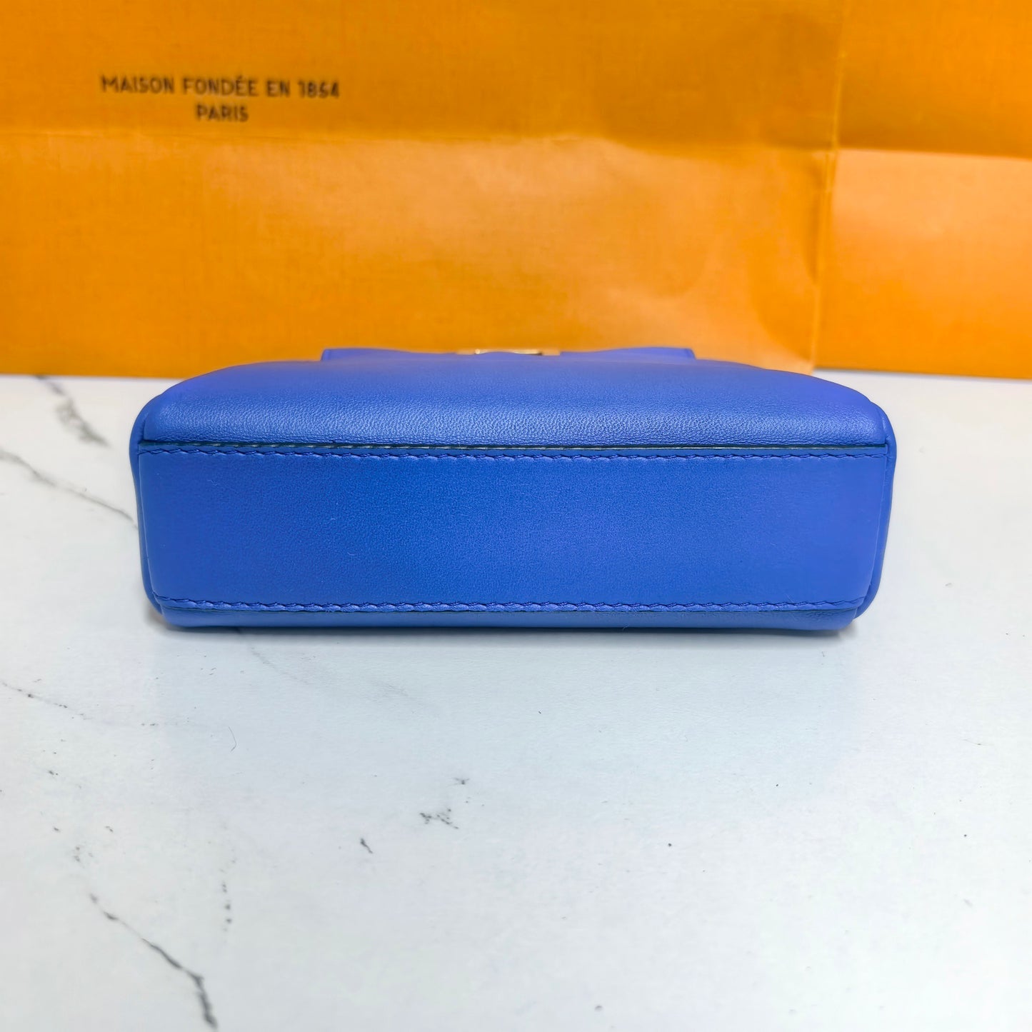 Fendi - Peekaboo Micro - Leather - Blue - (micro)