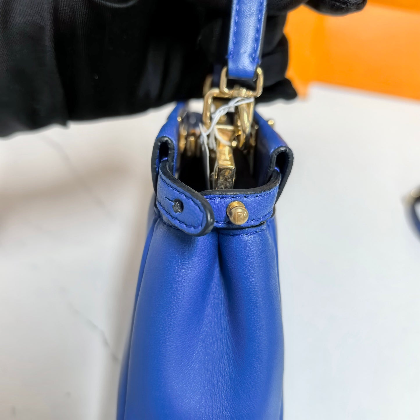 Fendi - Peekaboo Micro - Leather - Blue - (micro)