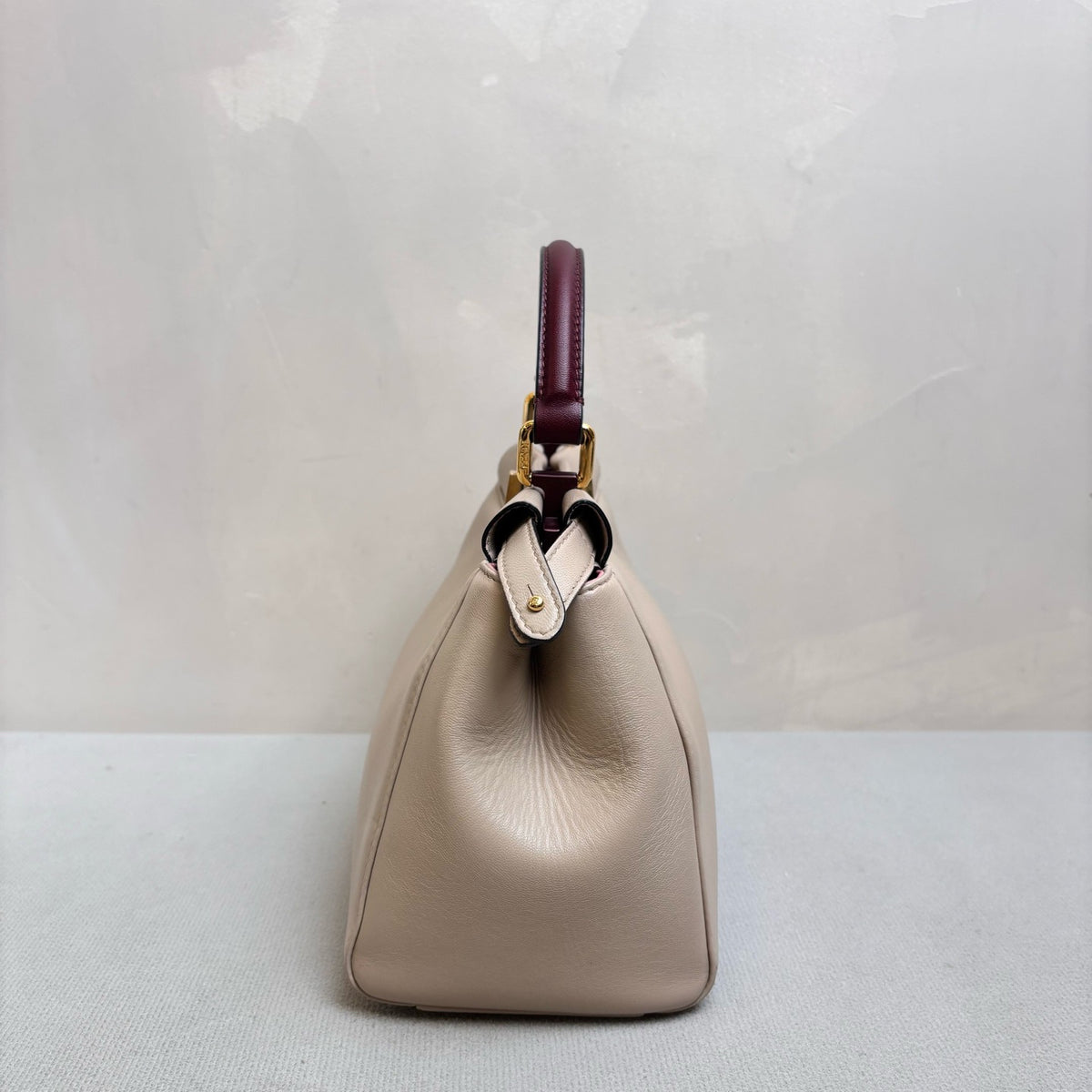 Fendi - Peekaboo Mini - Leather - Beige - (mini)