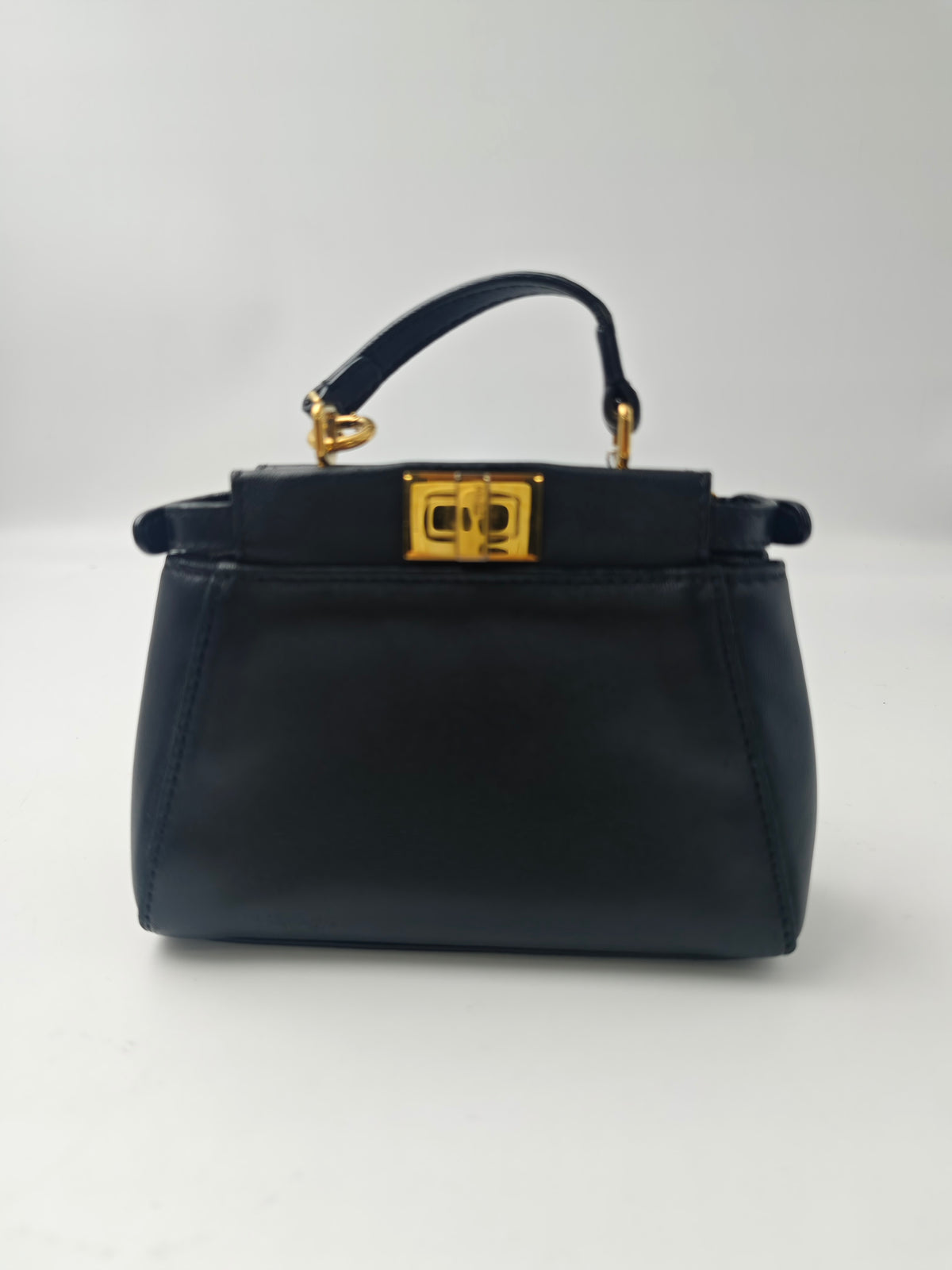 Fendi - Peekaboo Mini - Leather - Black - (mini)