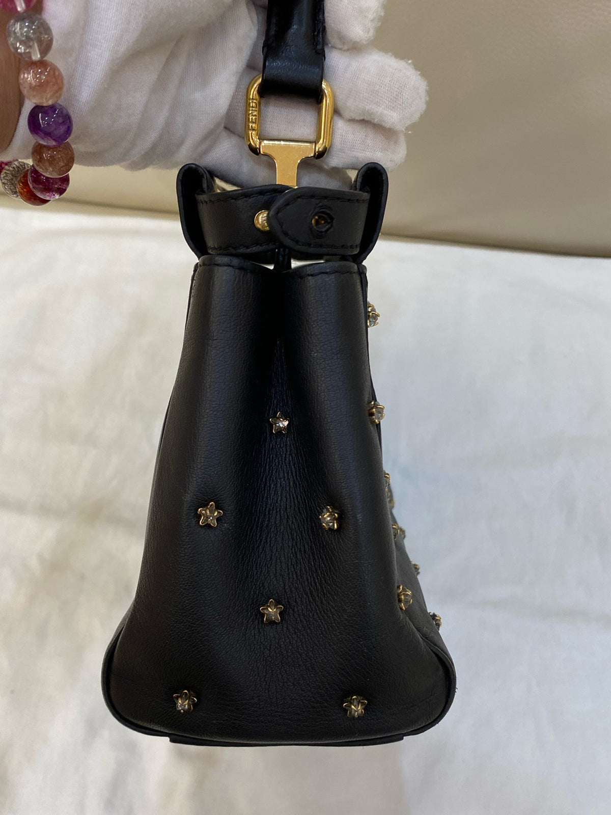 Fendi - Peekaboo Mini - Leather - Black - (mini)