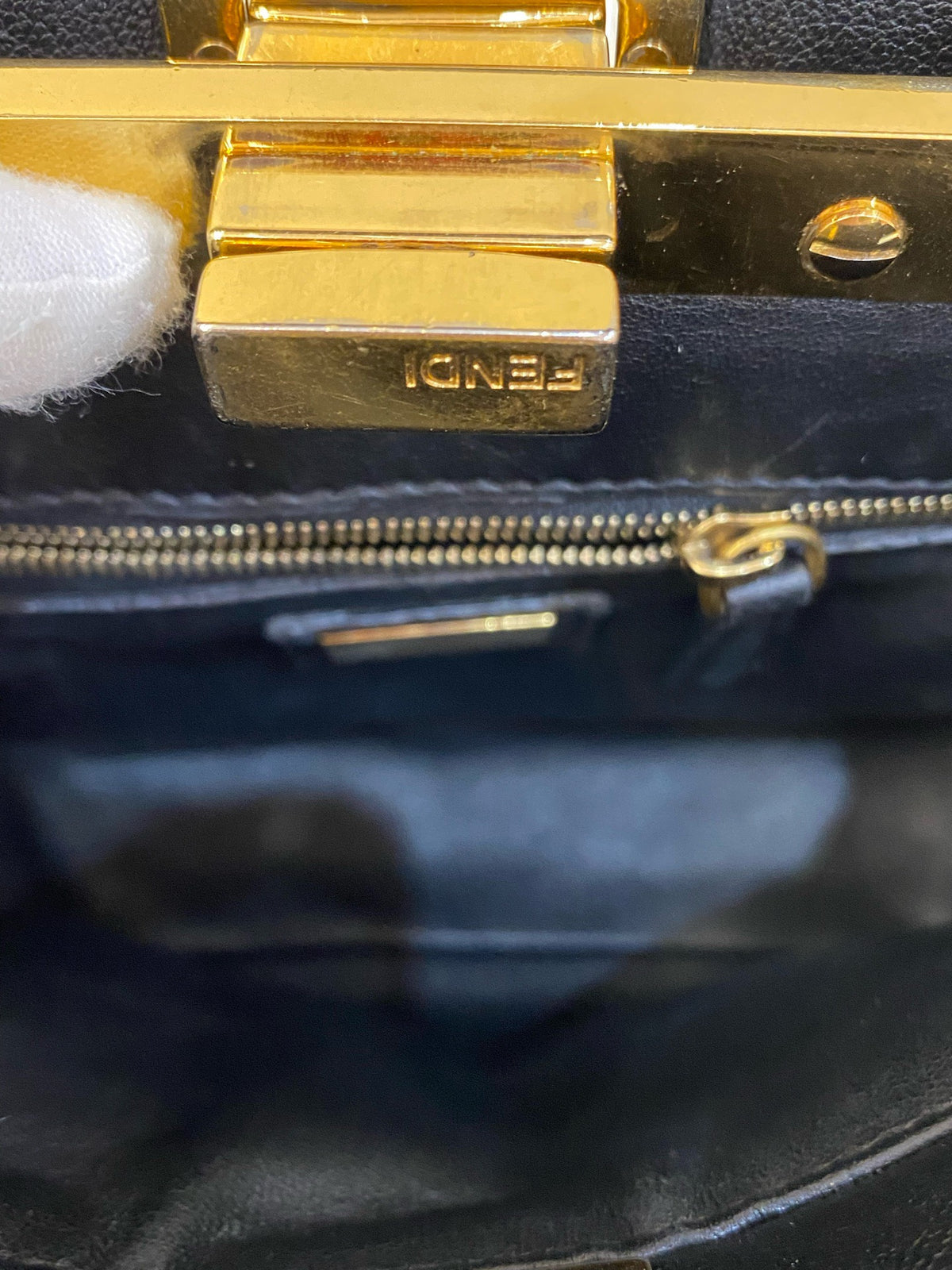 Fendi - Peekaboo Mini - Leather - Black - (mini)
