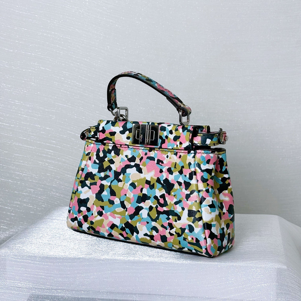 Fendi - Peekaboo Mini - Leather - Multicolour - (mini)