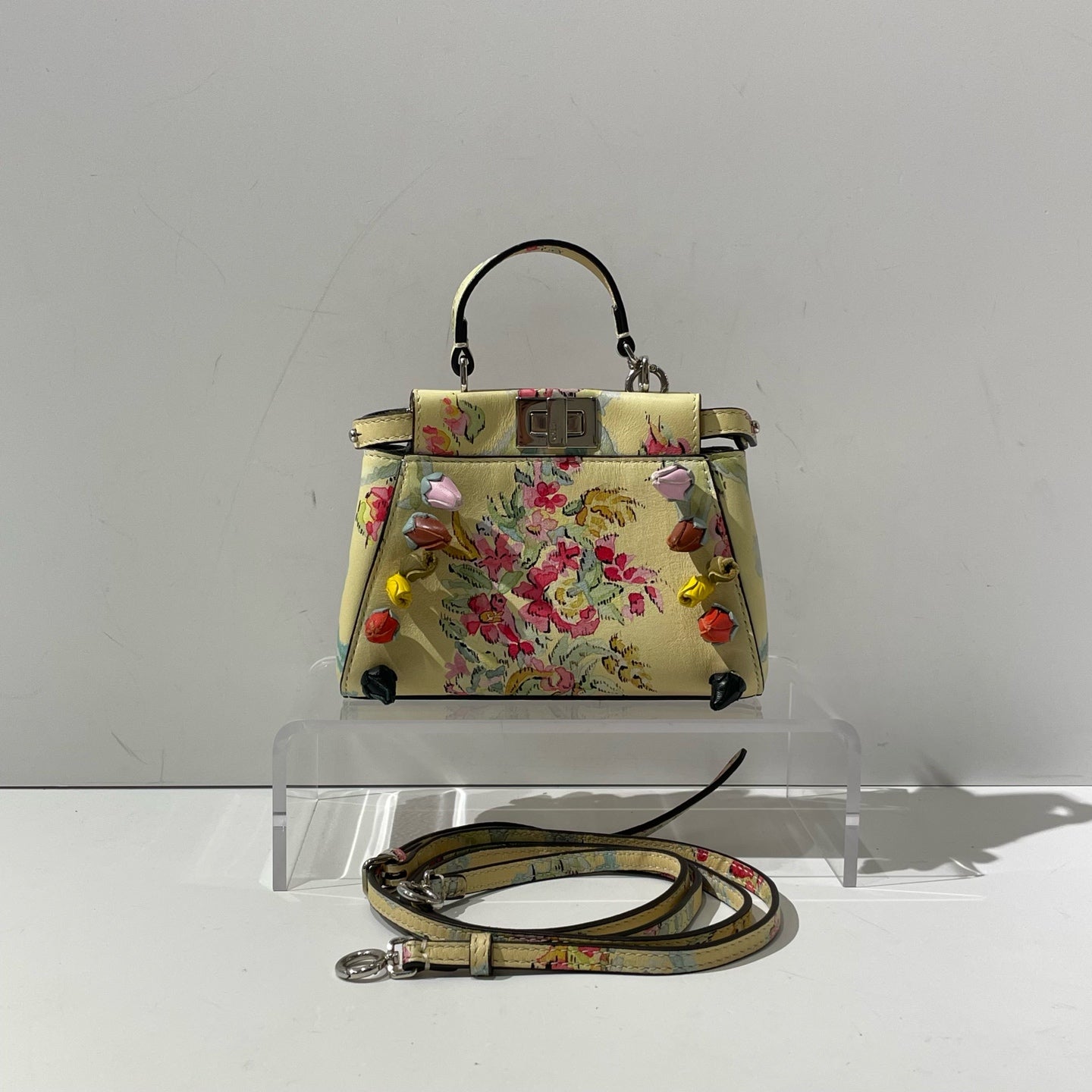 Fendi - Peekaboo Mini, Marie Antoinette Limited Edition - Leather - Multicolour - (mini)