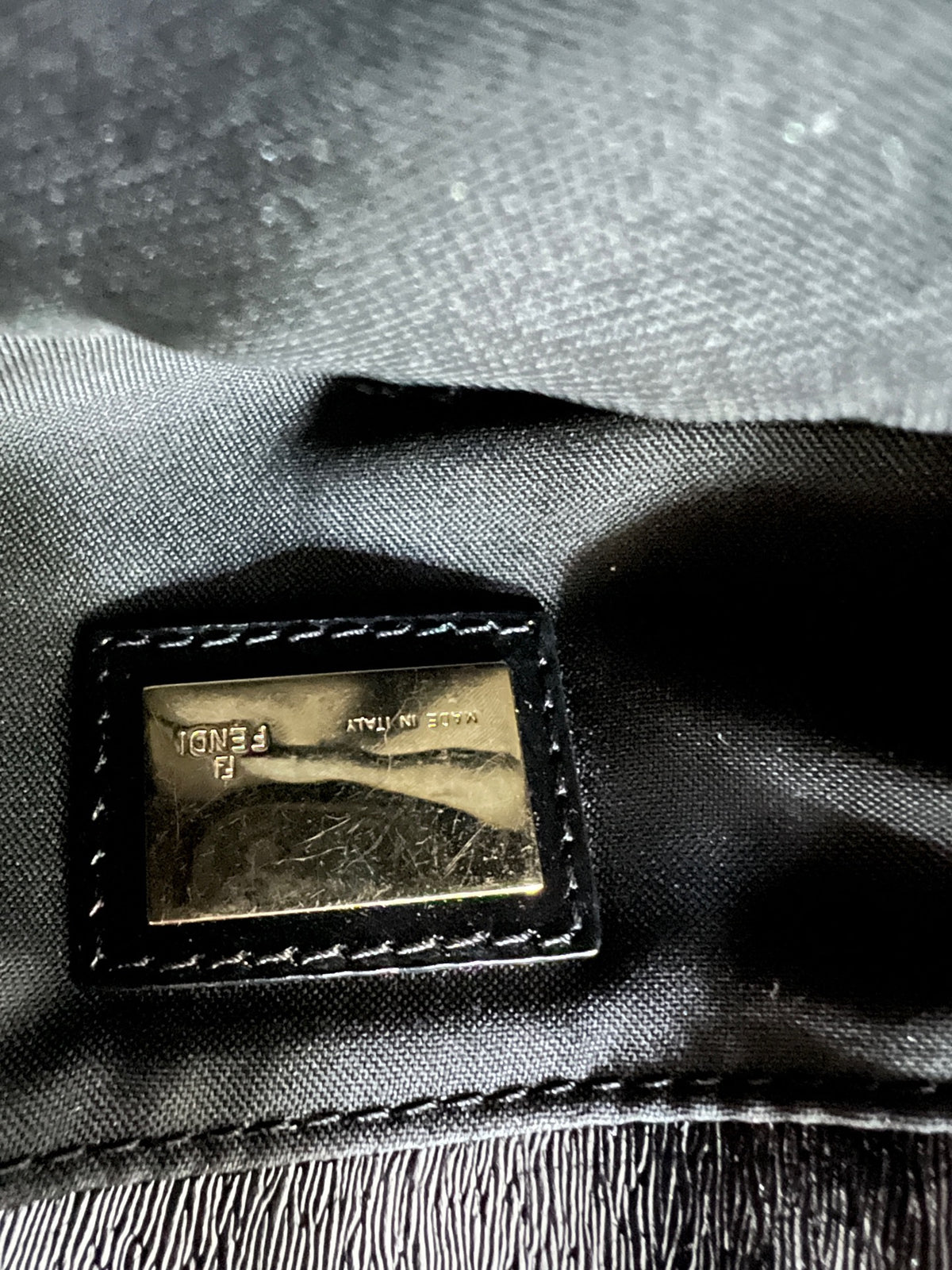 Fendi - Peekaboo Mini - Velvet - Black - (mini)