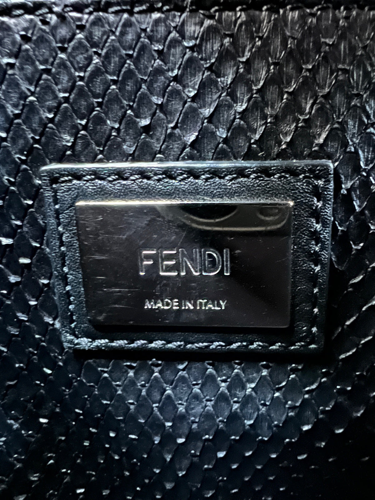 Fendi - Peekaboo Monster - Leather - Black - (medium)