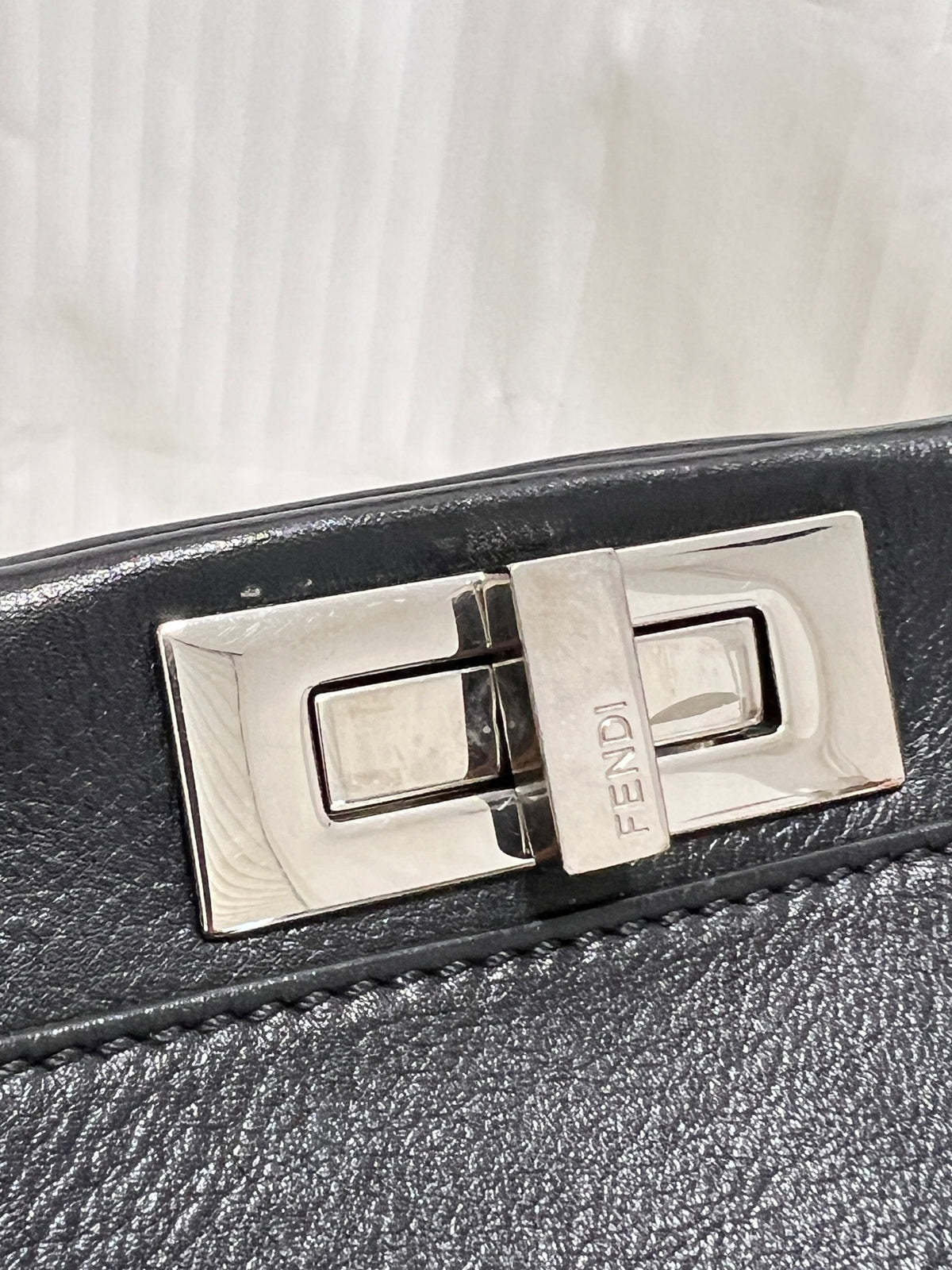Fendi - Peekaboo Monster - Leather - Black - (medium)