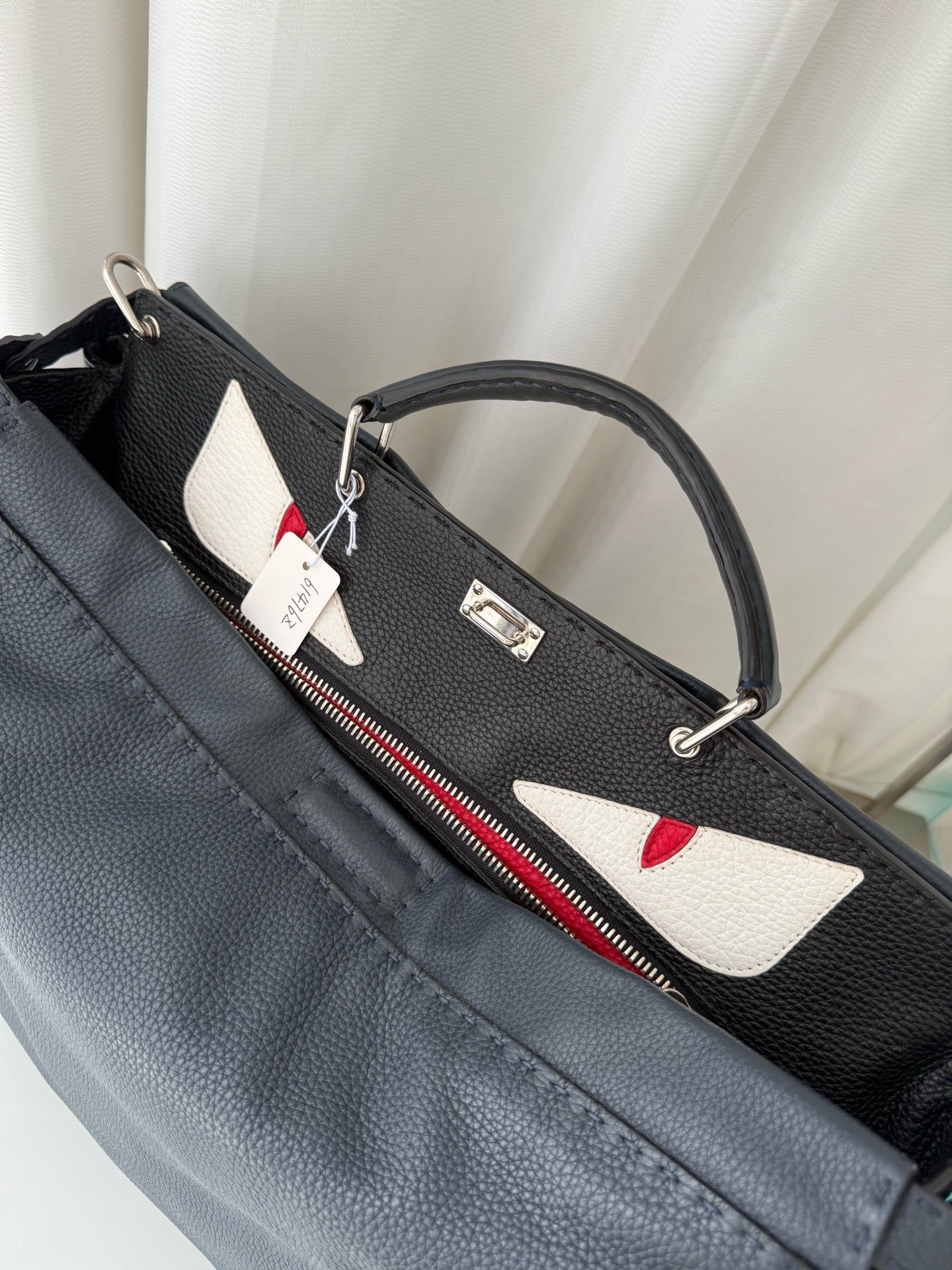 Fendi - Peekaboo Monster - Leather - Blue - (Medium)