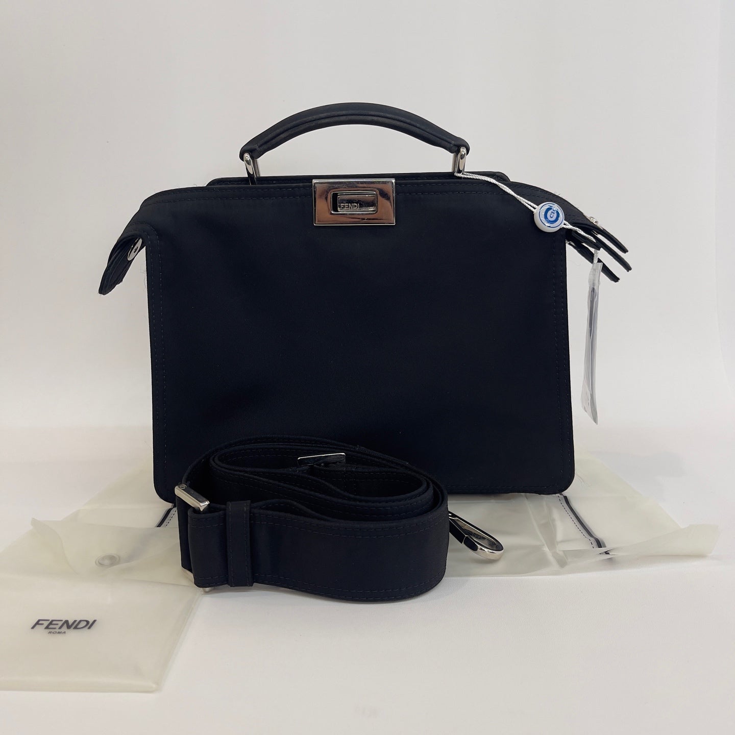 Fendi - Peekaboo - Polyamide - Black - (mini)