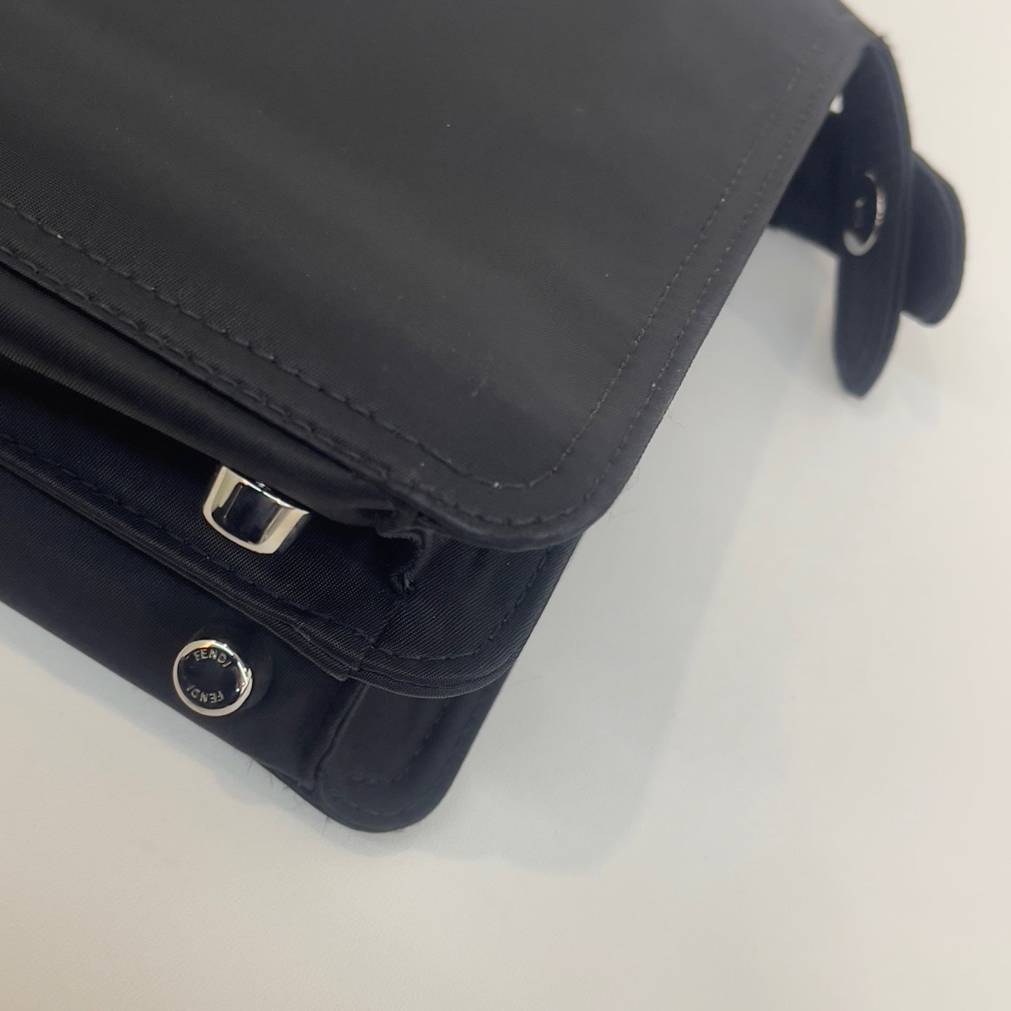 Fendi - Peekaboo - Polyamide - Black - (mini)