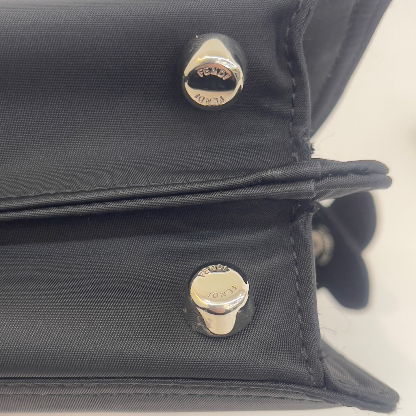 Fendi - Peekaboo - Polyamide - Black - (mini)
