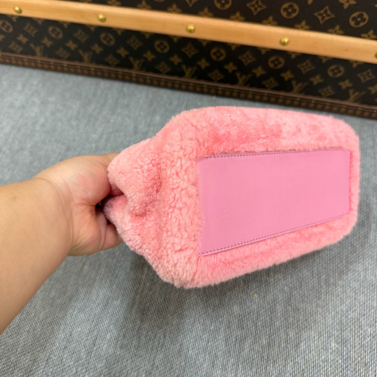 Fendi - Peekaboo Small - Fur - Shearling - Pink - (small)