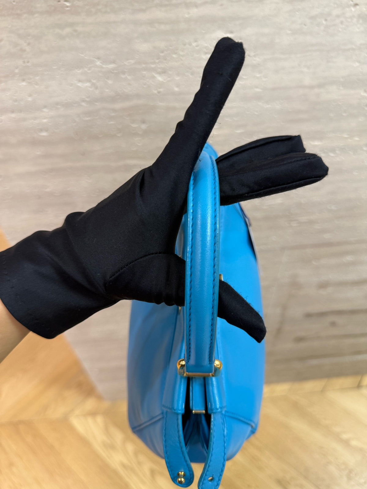 Fendi - Peekaboo Small - Leather - Blue - (small)