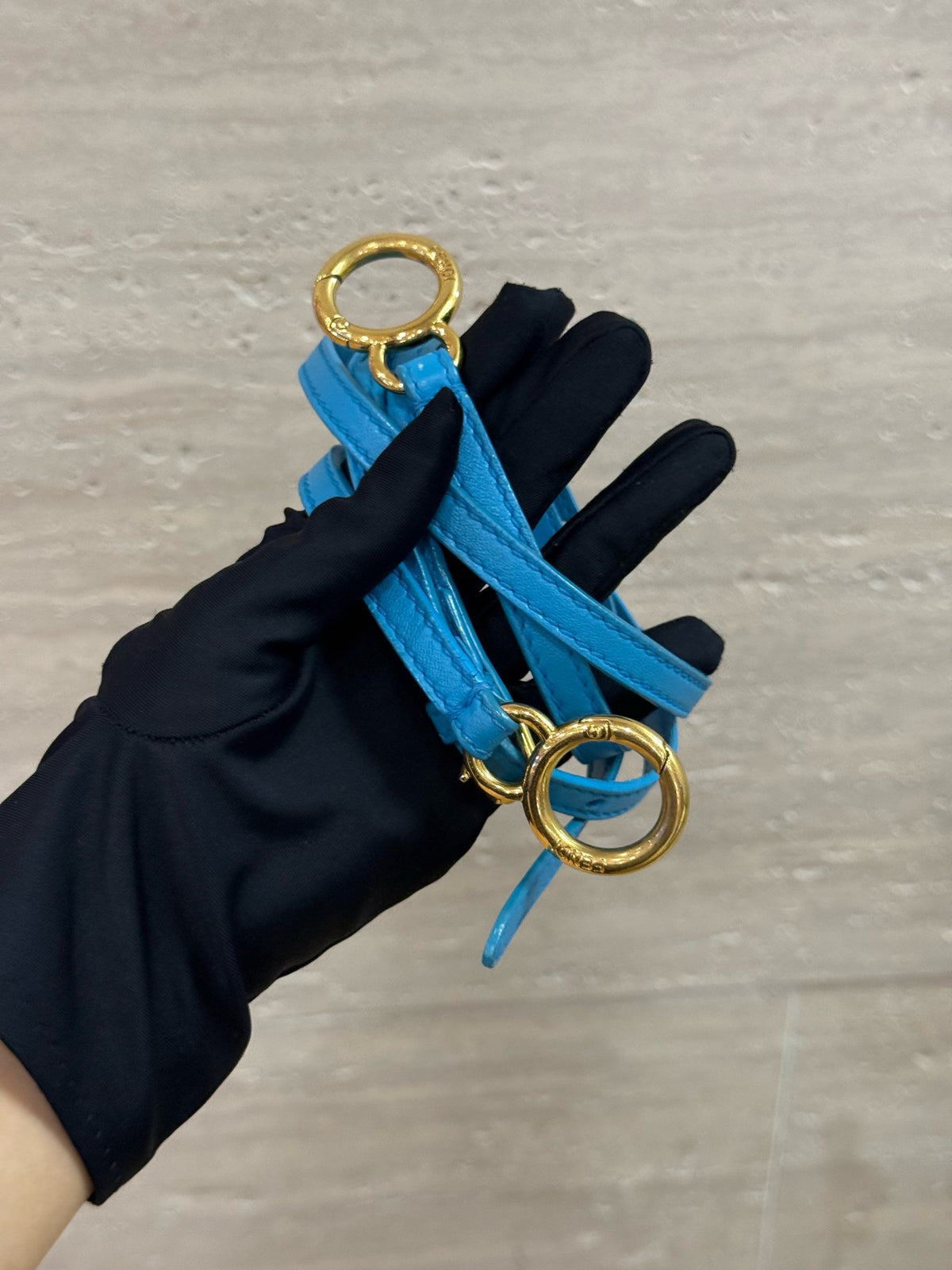 Fendi - Peekaboo Small - Leather - Blue - (small)