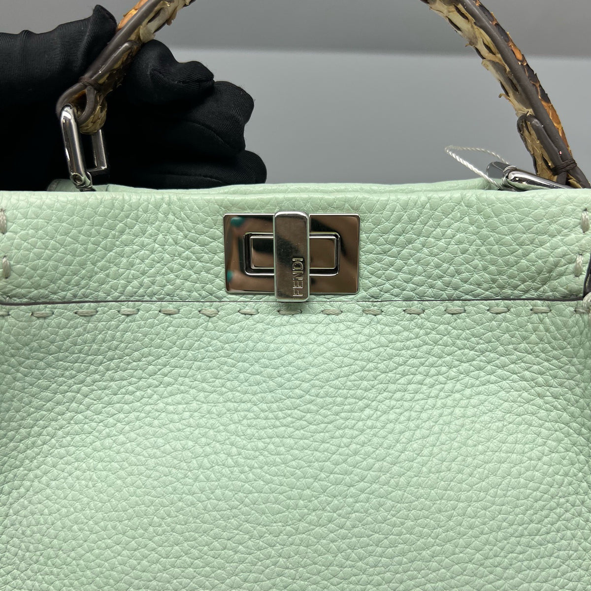 Fendi - Peekaboo Small - Leather - Green - (small)
