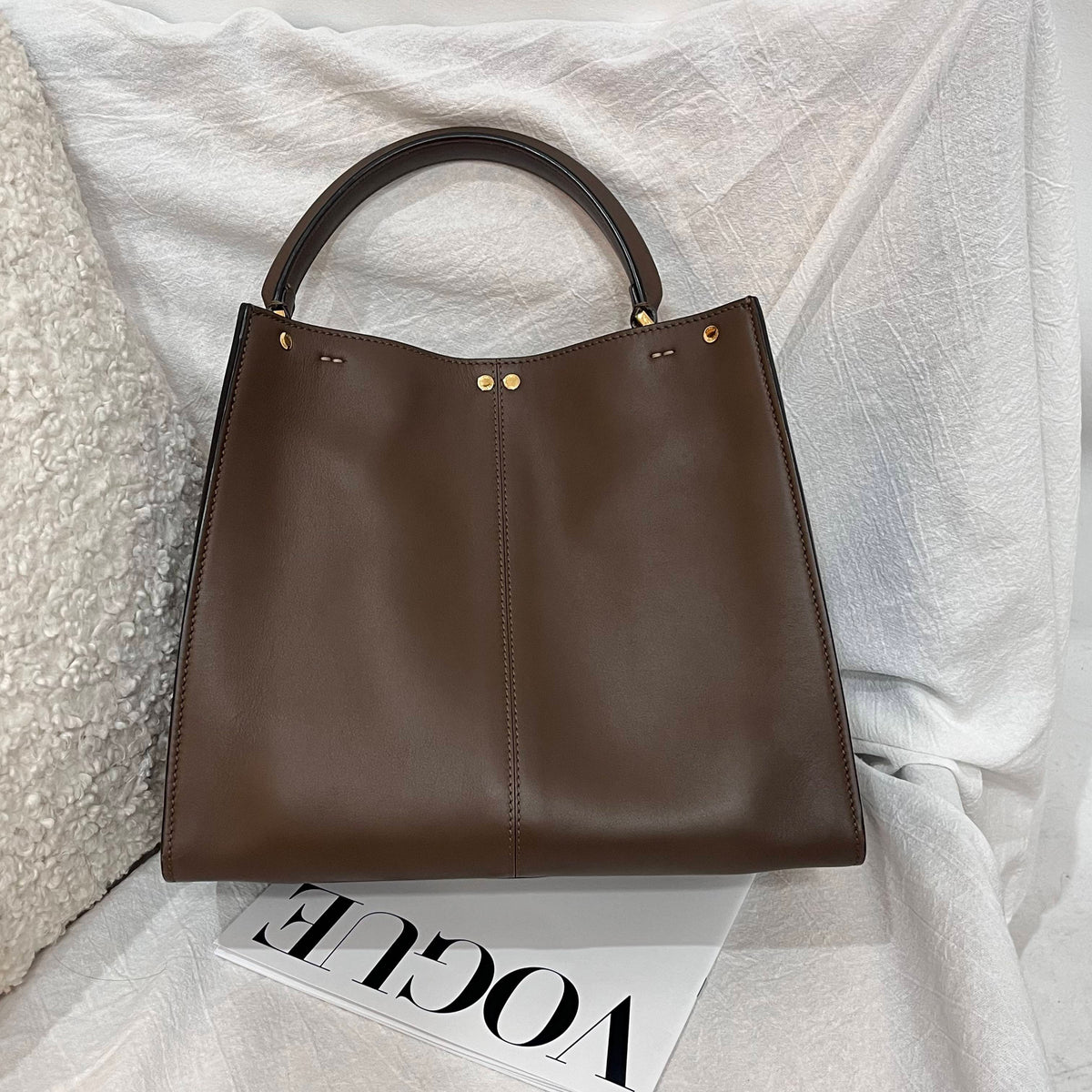 Fendi - Peekaboo X-Lite Medium - Leather - Brown - (medium)