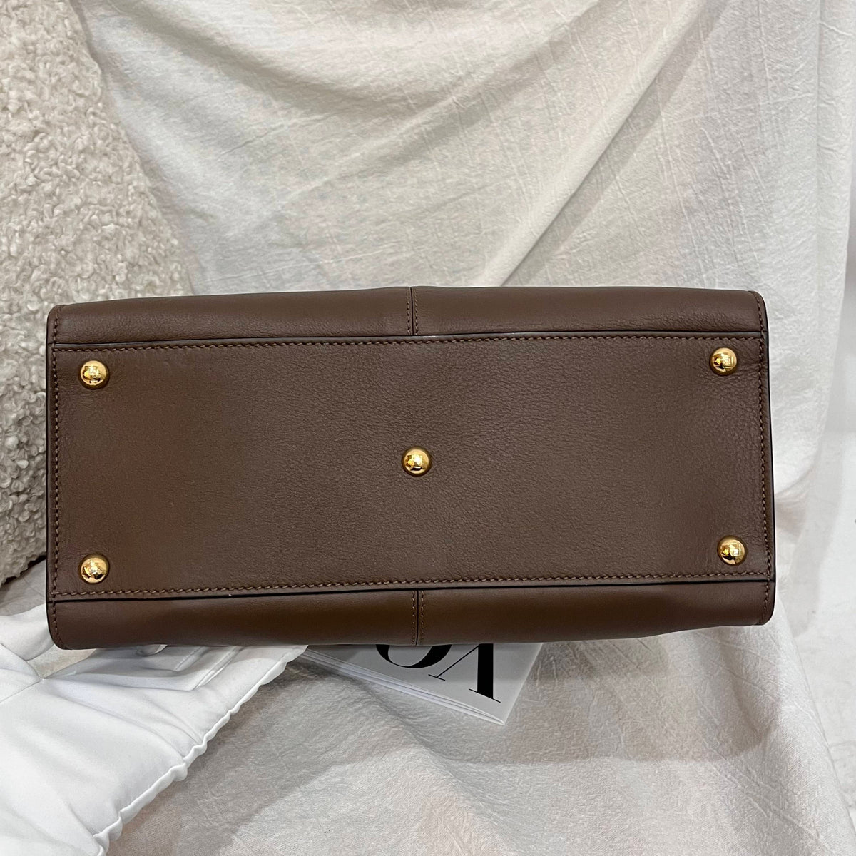 Fendi - Peekaboo X-Lite Medium - Leather - Brown - (medium)