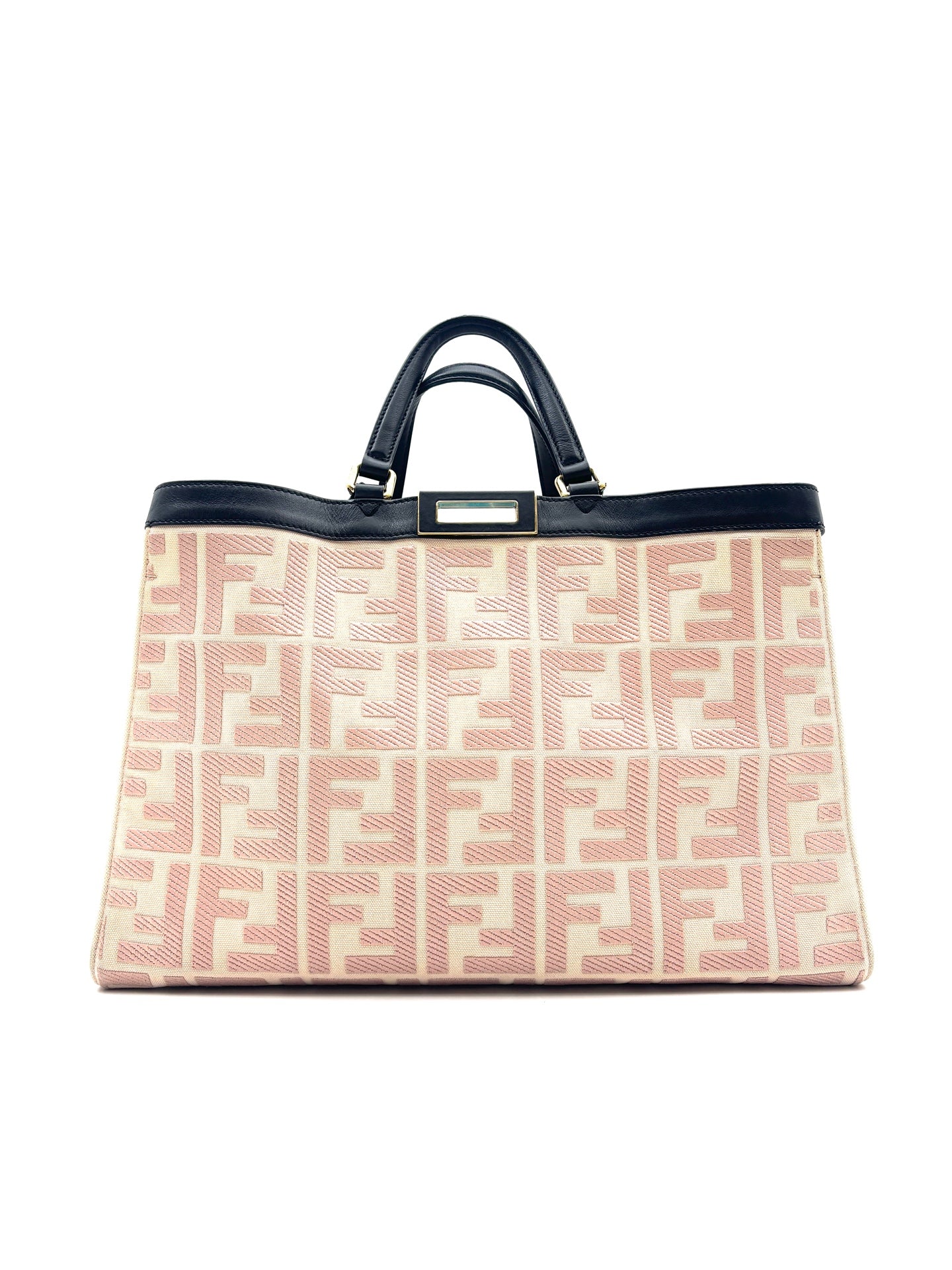 Fendi - Peekaboo X-Tote - Canvas - Pink - (medium)