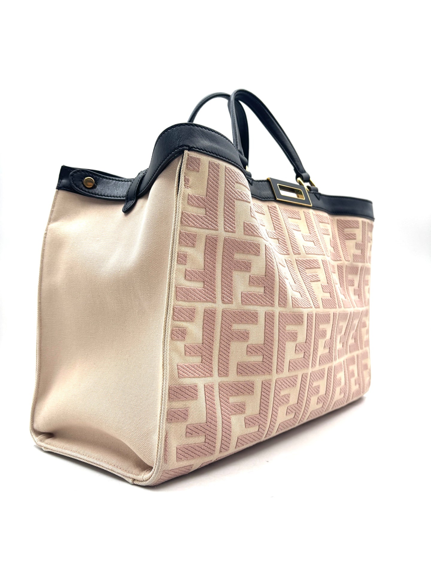Fendi - Peekaboo X-Tote - Canvas - Pink - (medium)